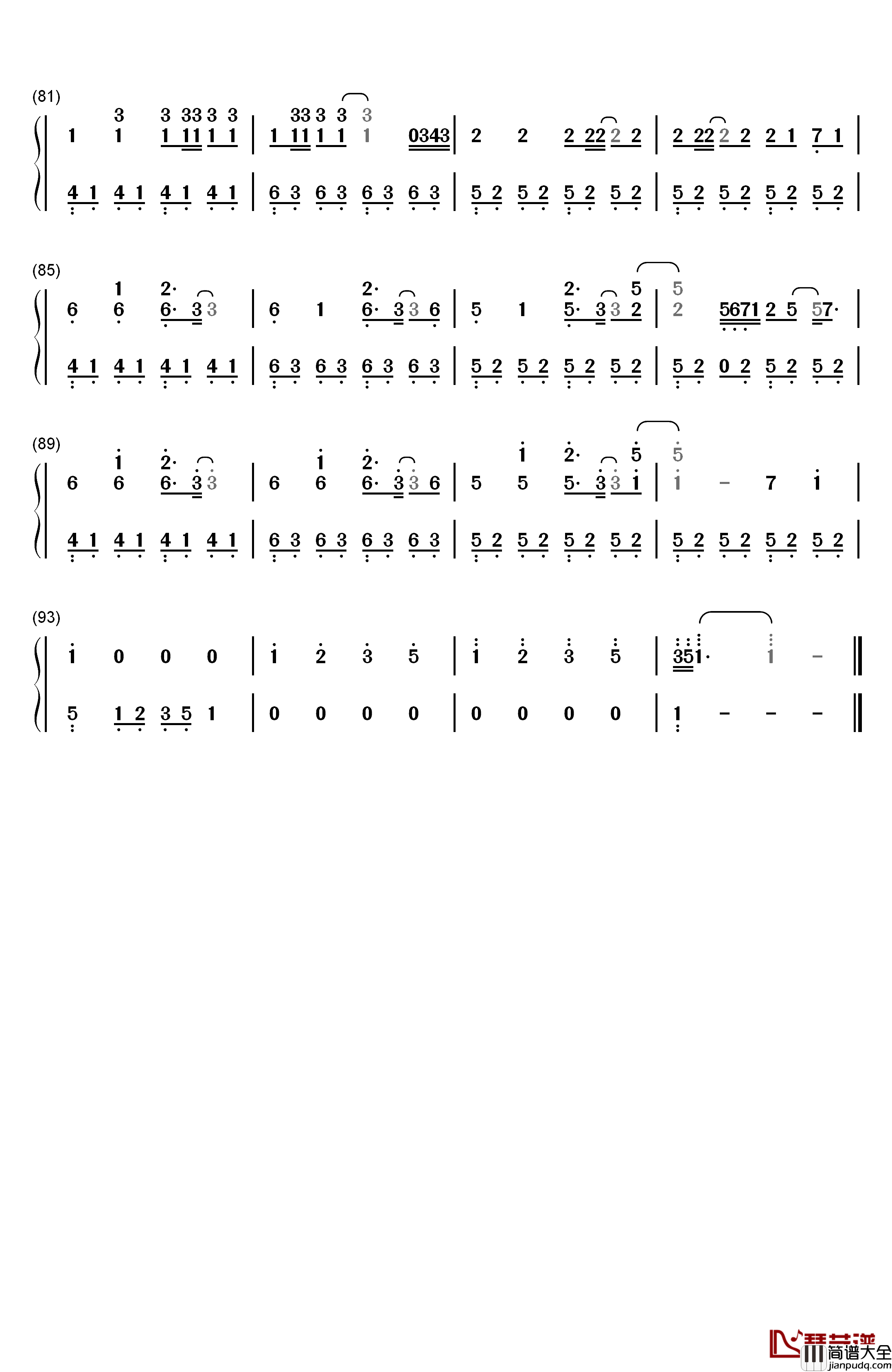 Shots钢琴简谱_数字双手_Imagine_Dragons