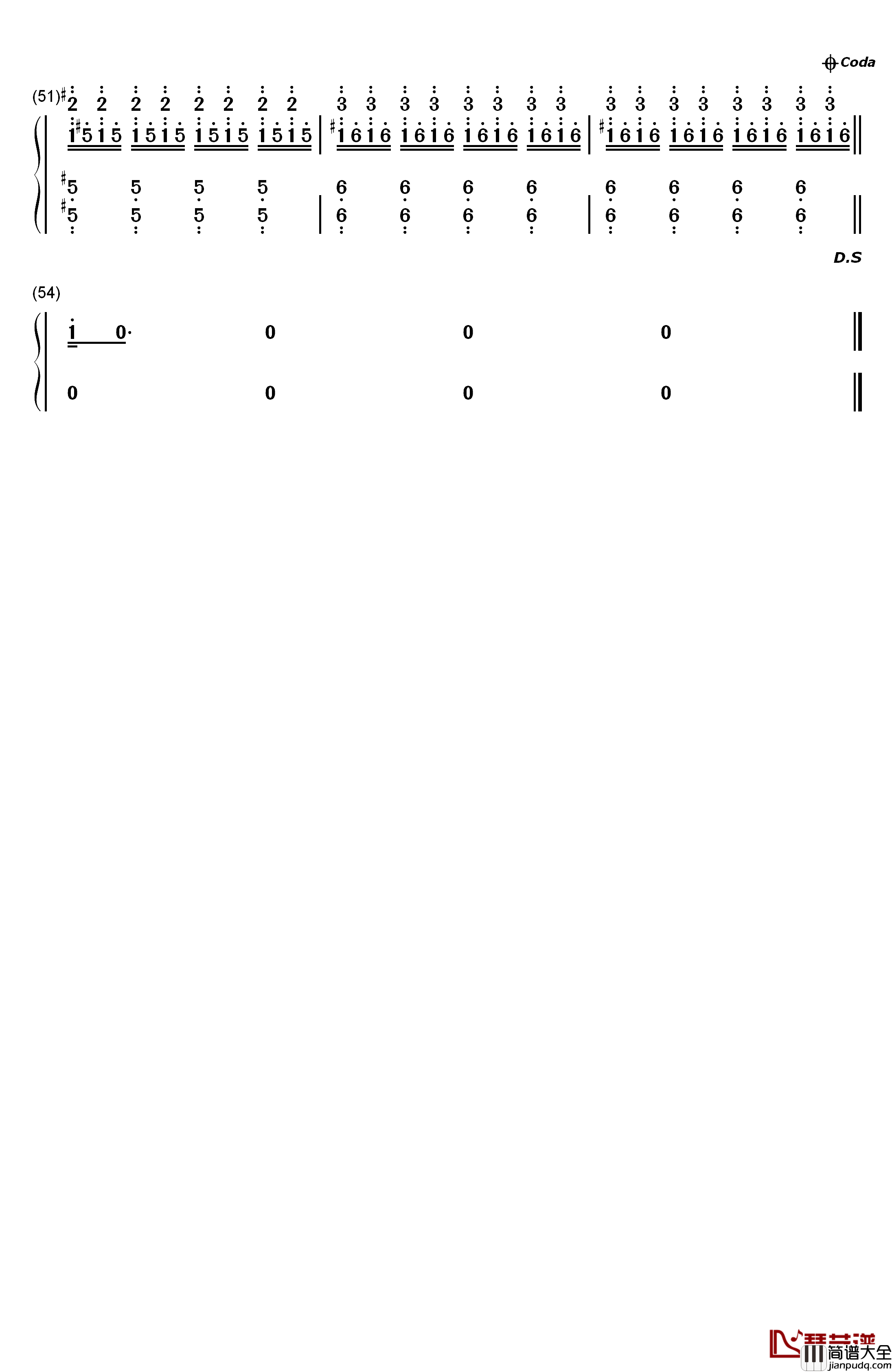 Hyper∞LATiON钢琴简谱_数字双手_初音未来