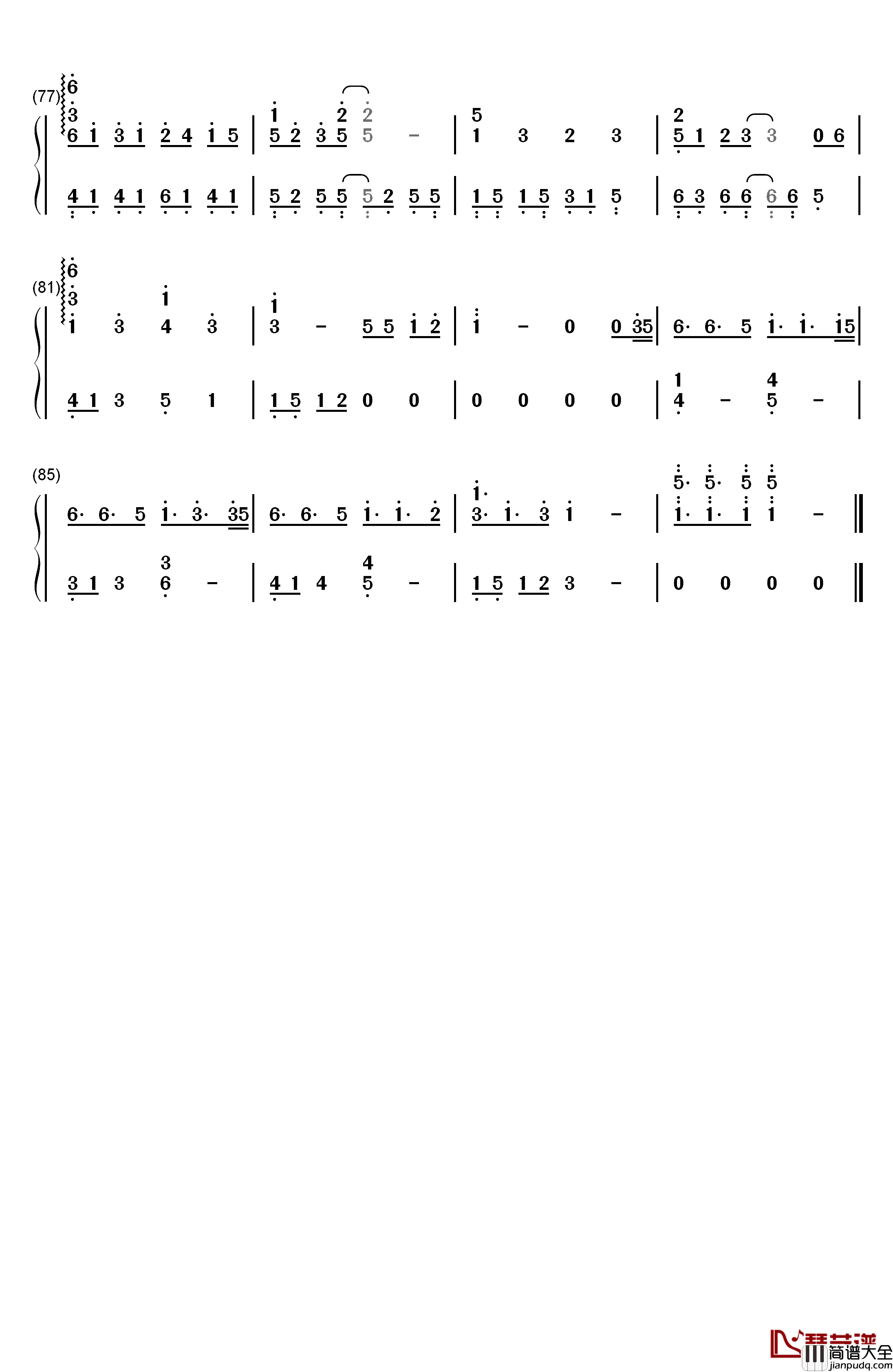 恋爱循环钢琴简谱_数字双手_花泽香菜