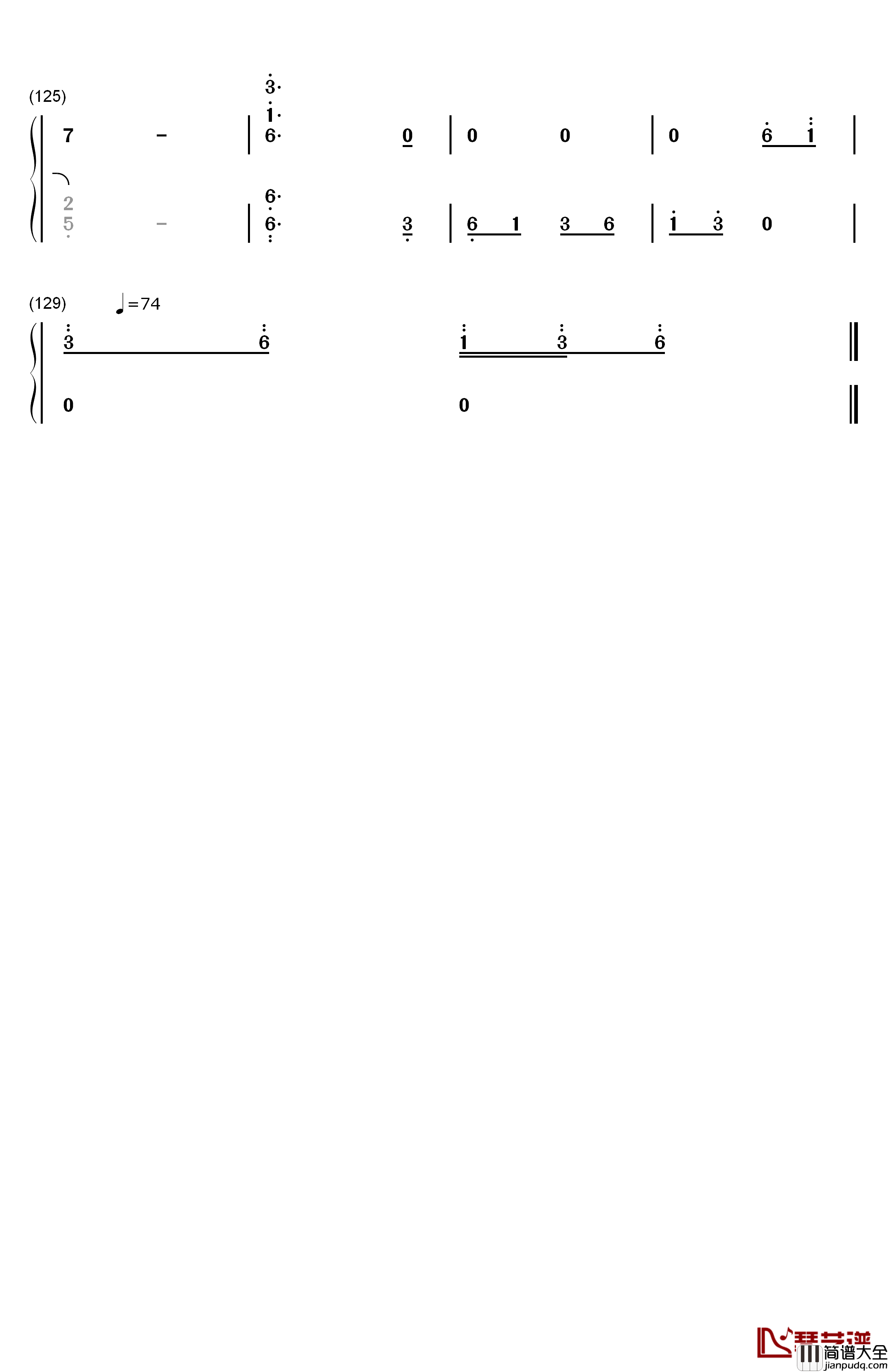 Lady钢琴简谱_数字双手_Kenny_Rogers