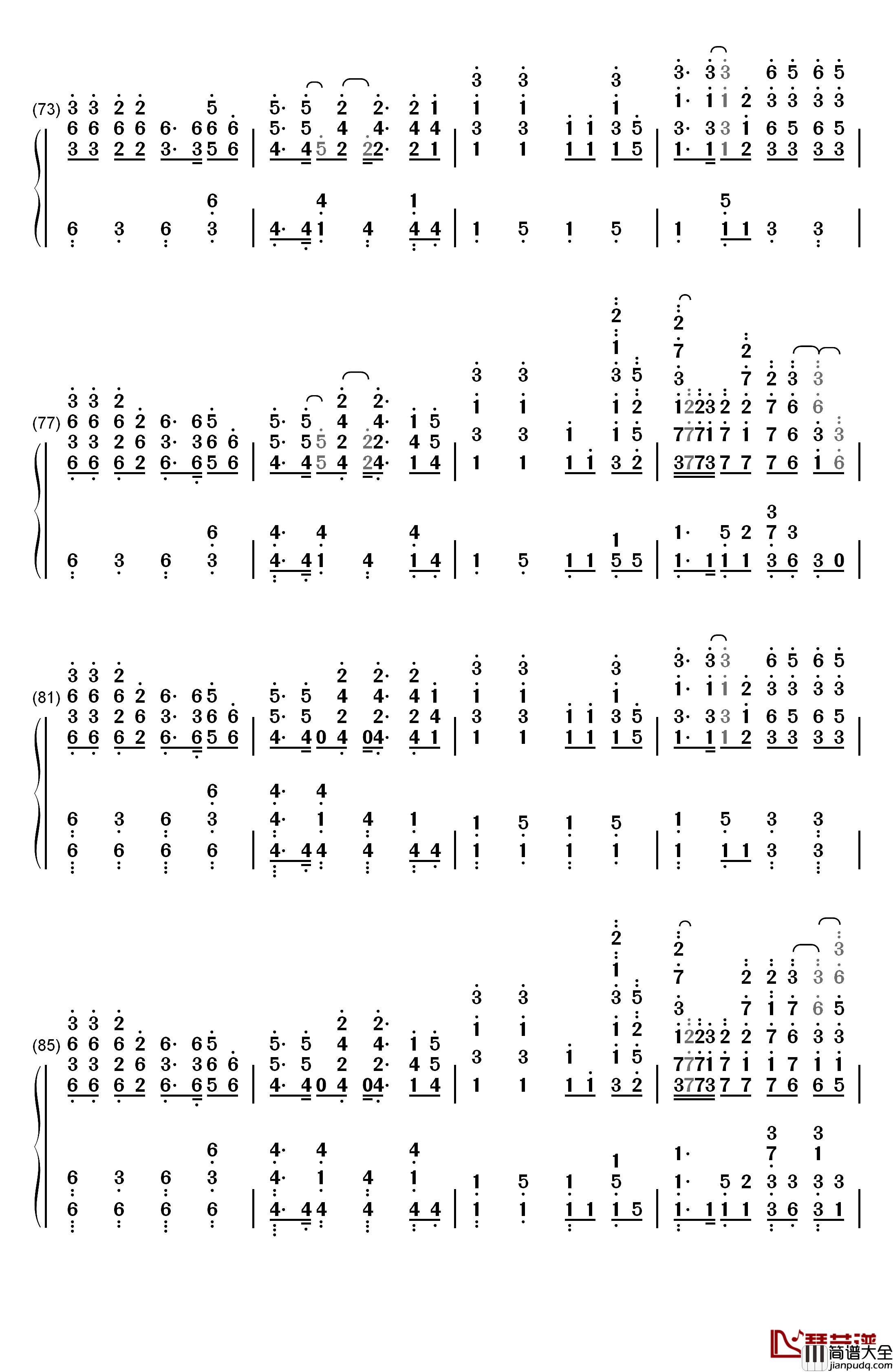Nevada钢琴简谱_数字双手_Vicetone