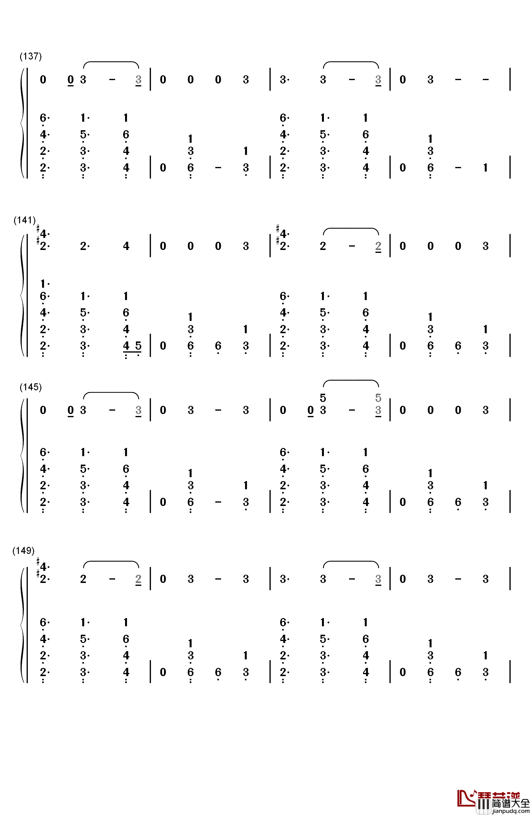 Joan_of_Arc钢琴简谱_数字双手_Little_Mix