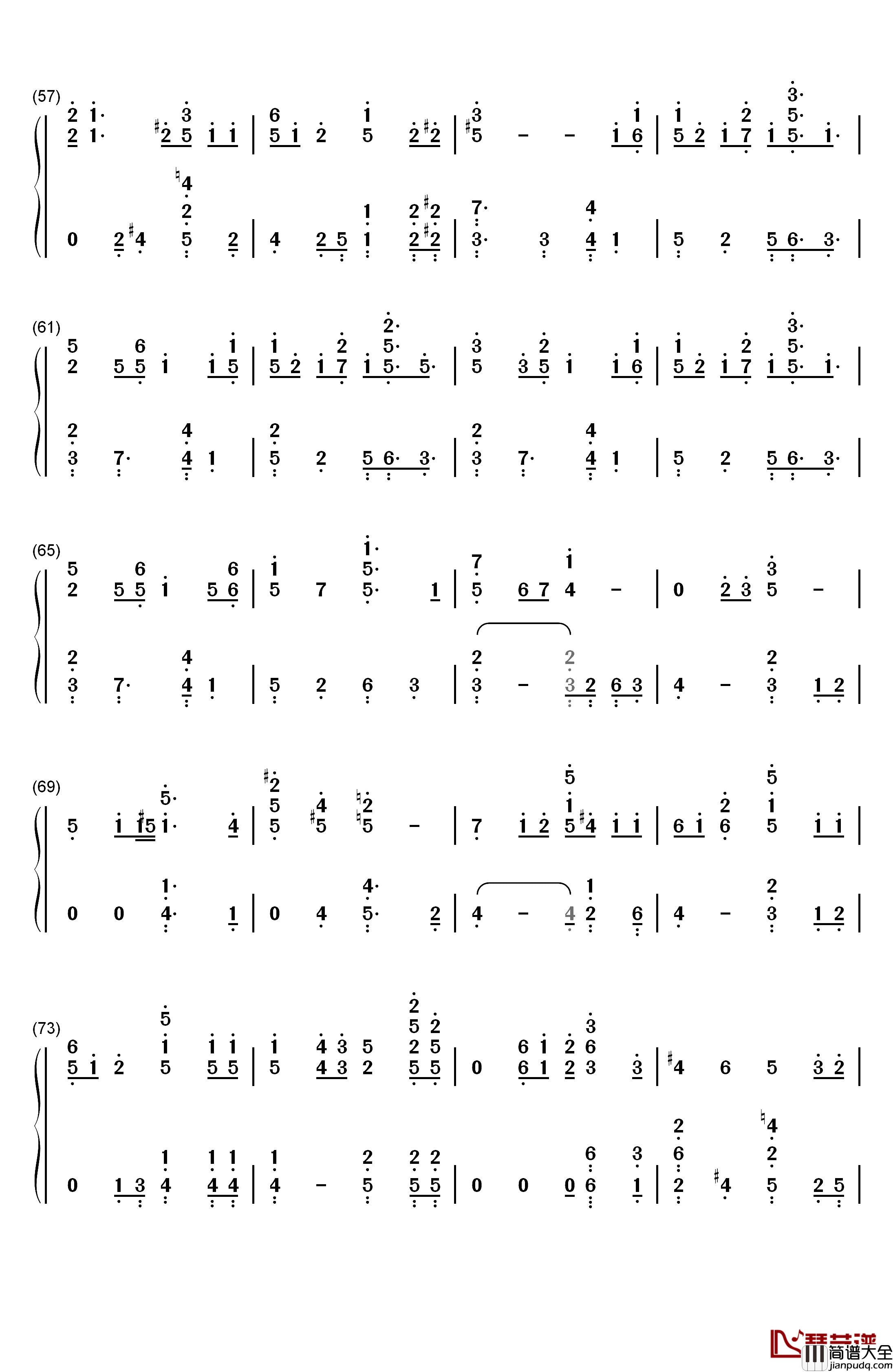 You_are_in_Love_Right钢琴简谱_数字双手_Produce_48_IZ_ONE