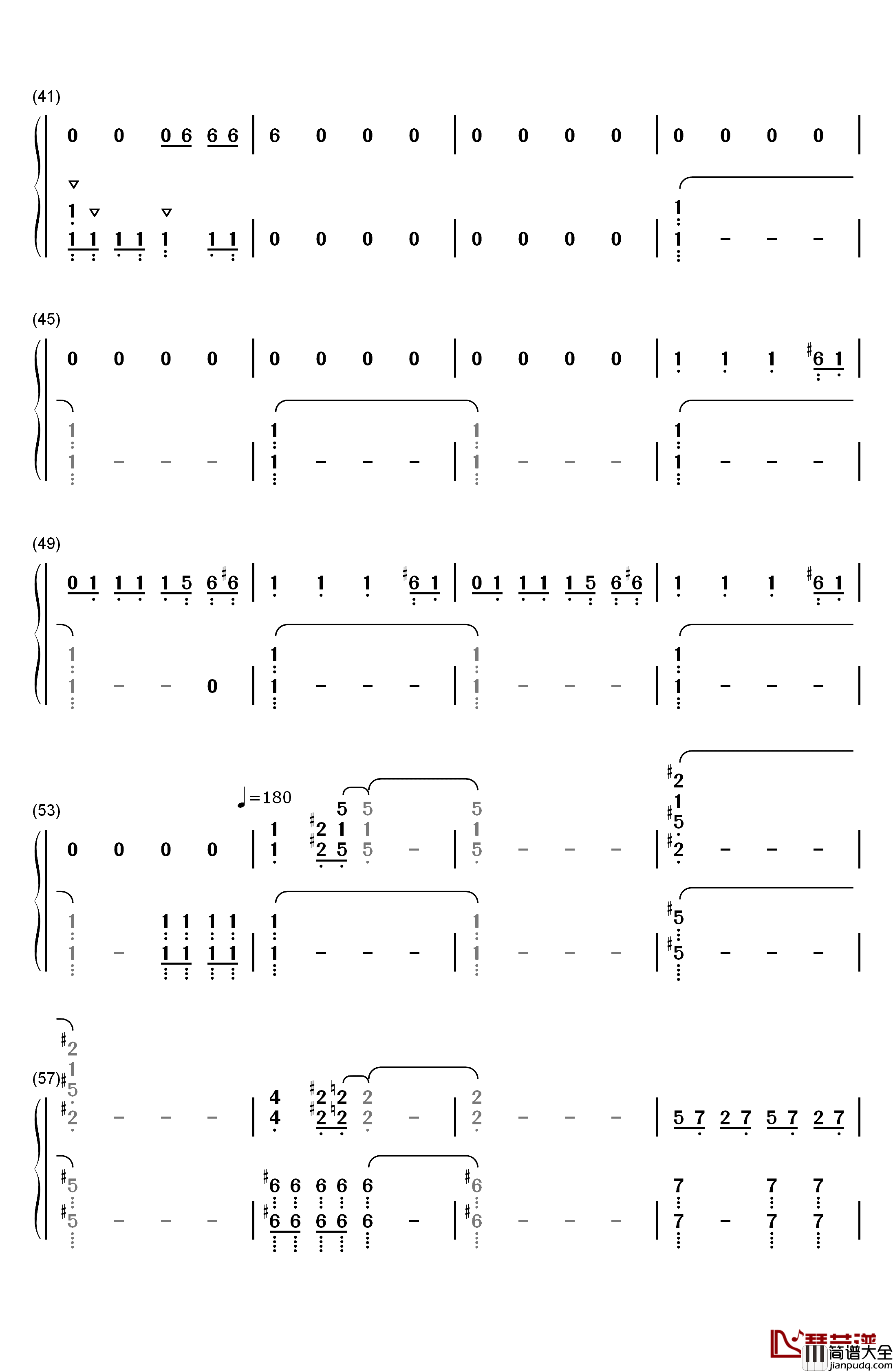蜘蛛侠英雄远征官方预告片音乐钢琴简谱_数字双手_Michael_Giacchino