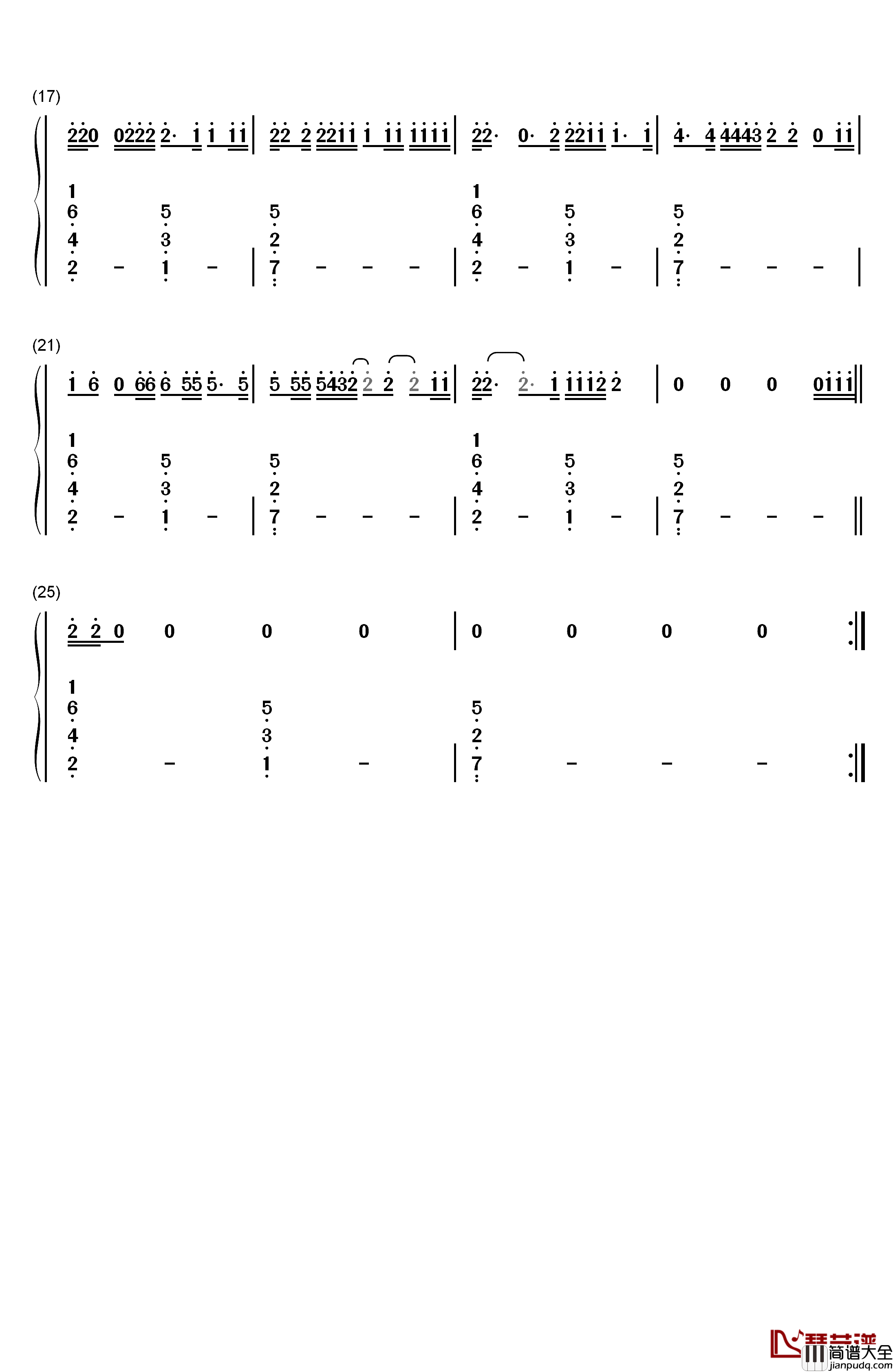 Dont_Call_Me_Up钢琴简谱_数字双手_Mabel