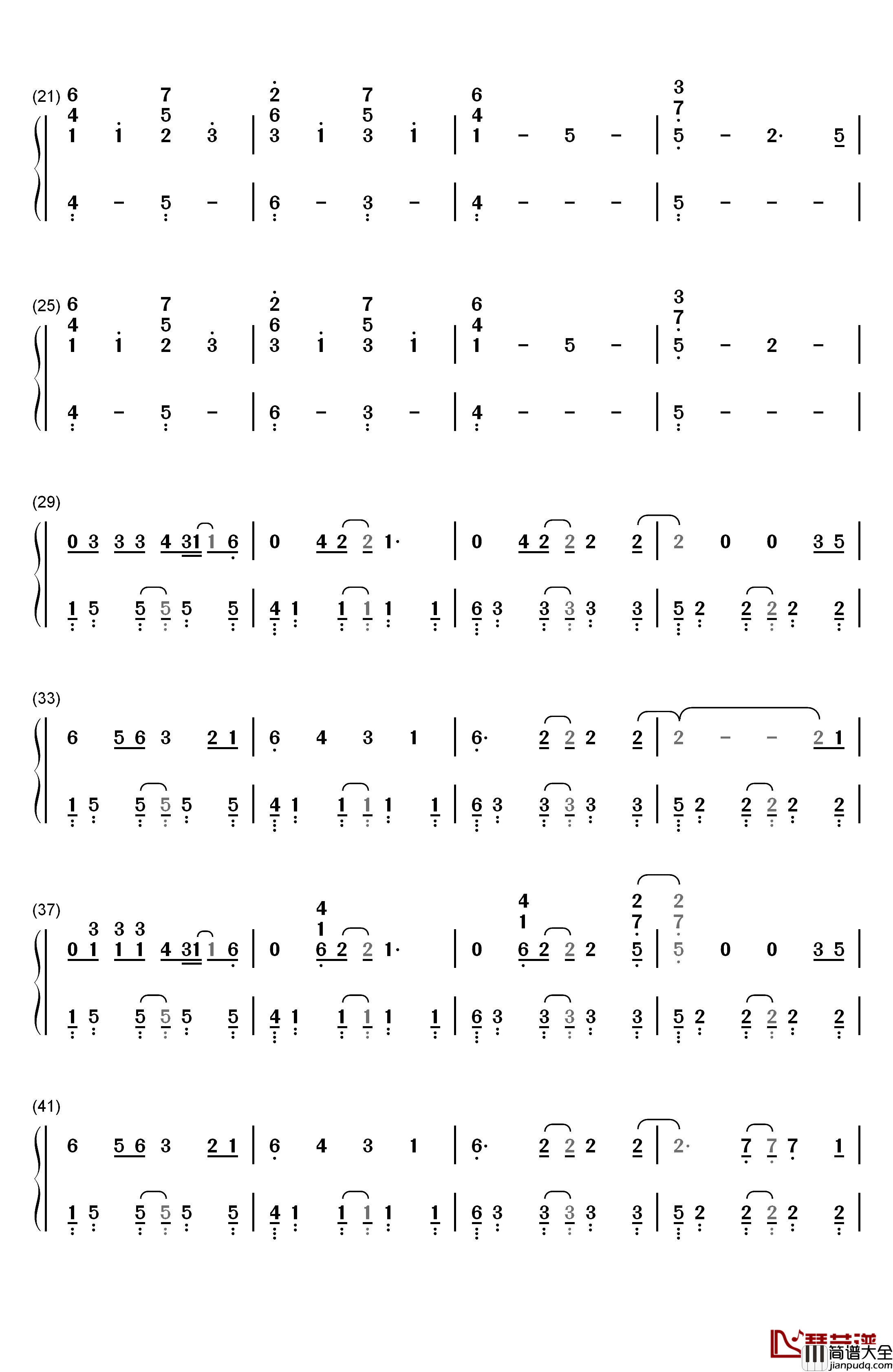 Superhero钢琴简谱_数字双手_Lauv
