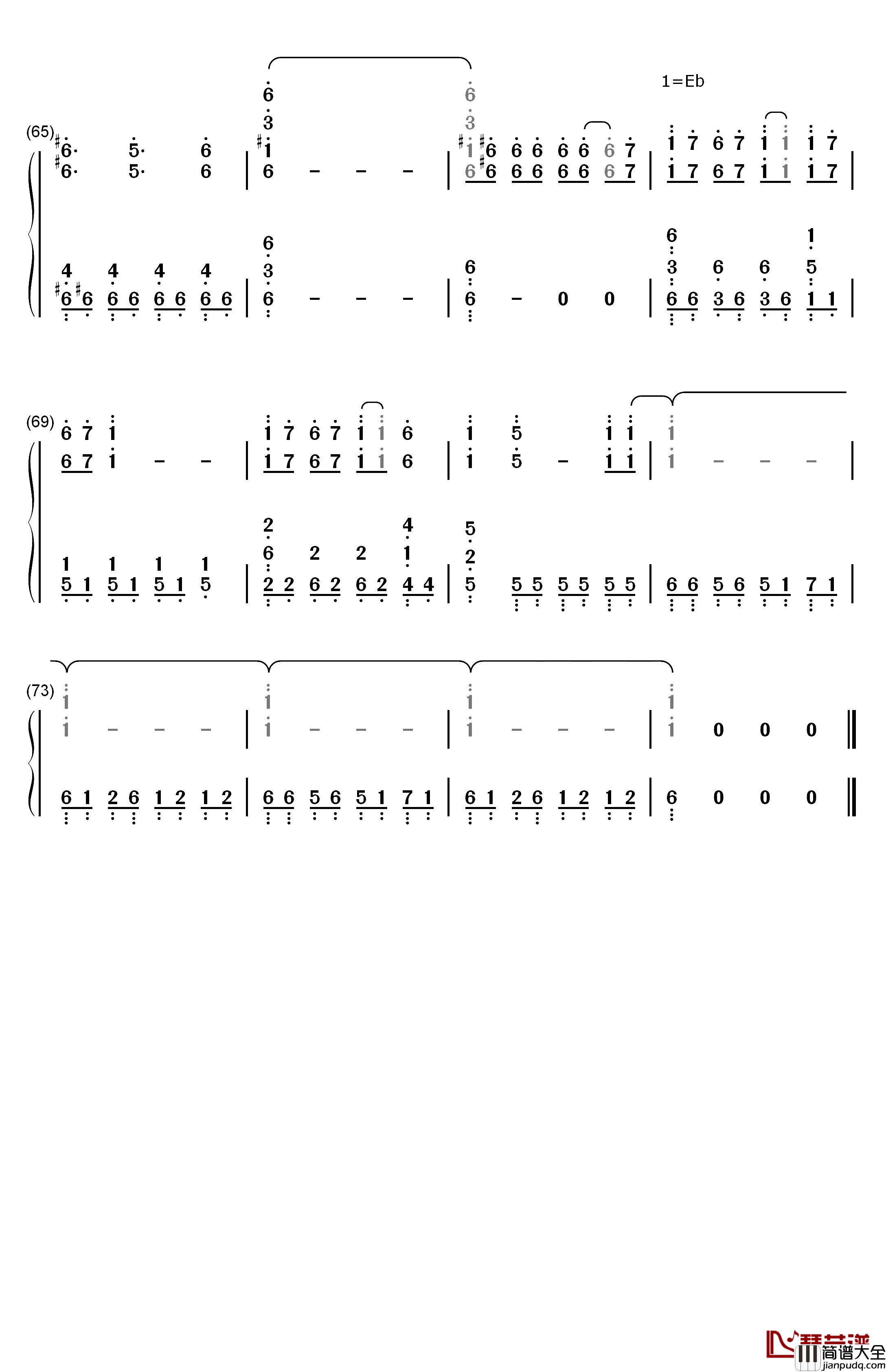 静寂のアポストル钢琴简谱_数字双手_JAM_Project