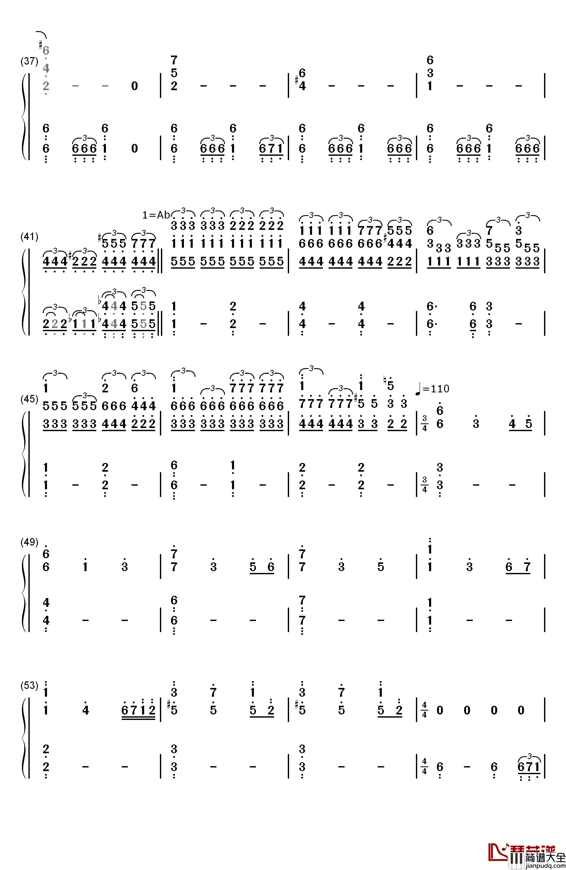 权力的游戏第八季钢琴简谱_数字双手_Ramin_Djawadi