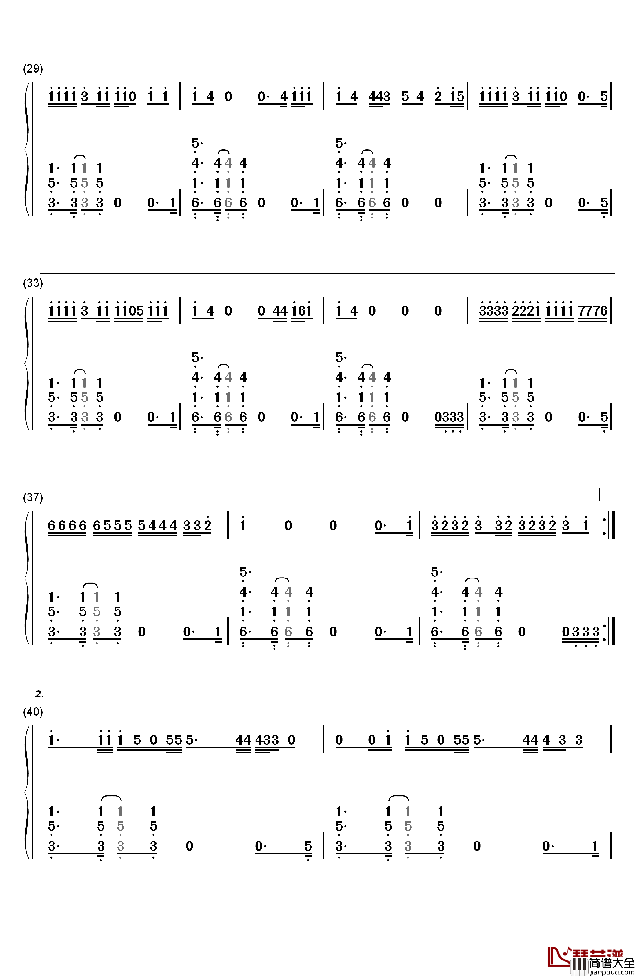 You_Need_To_Calm_Down钢琴简谱_数字双手_Taylor_Swift