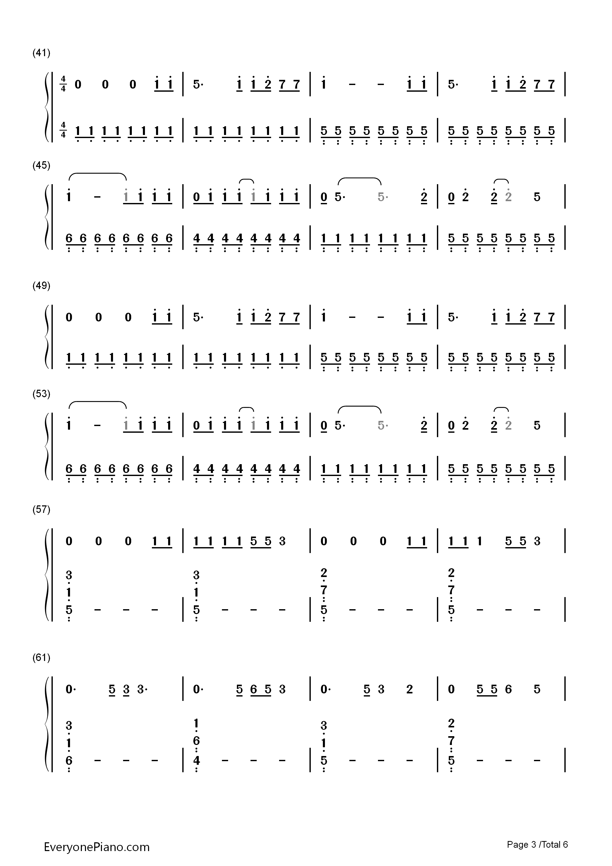 Guns_for_Hands钢琴简谱_Twenty_One_Pilots演唱