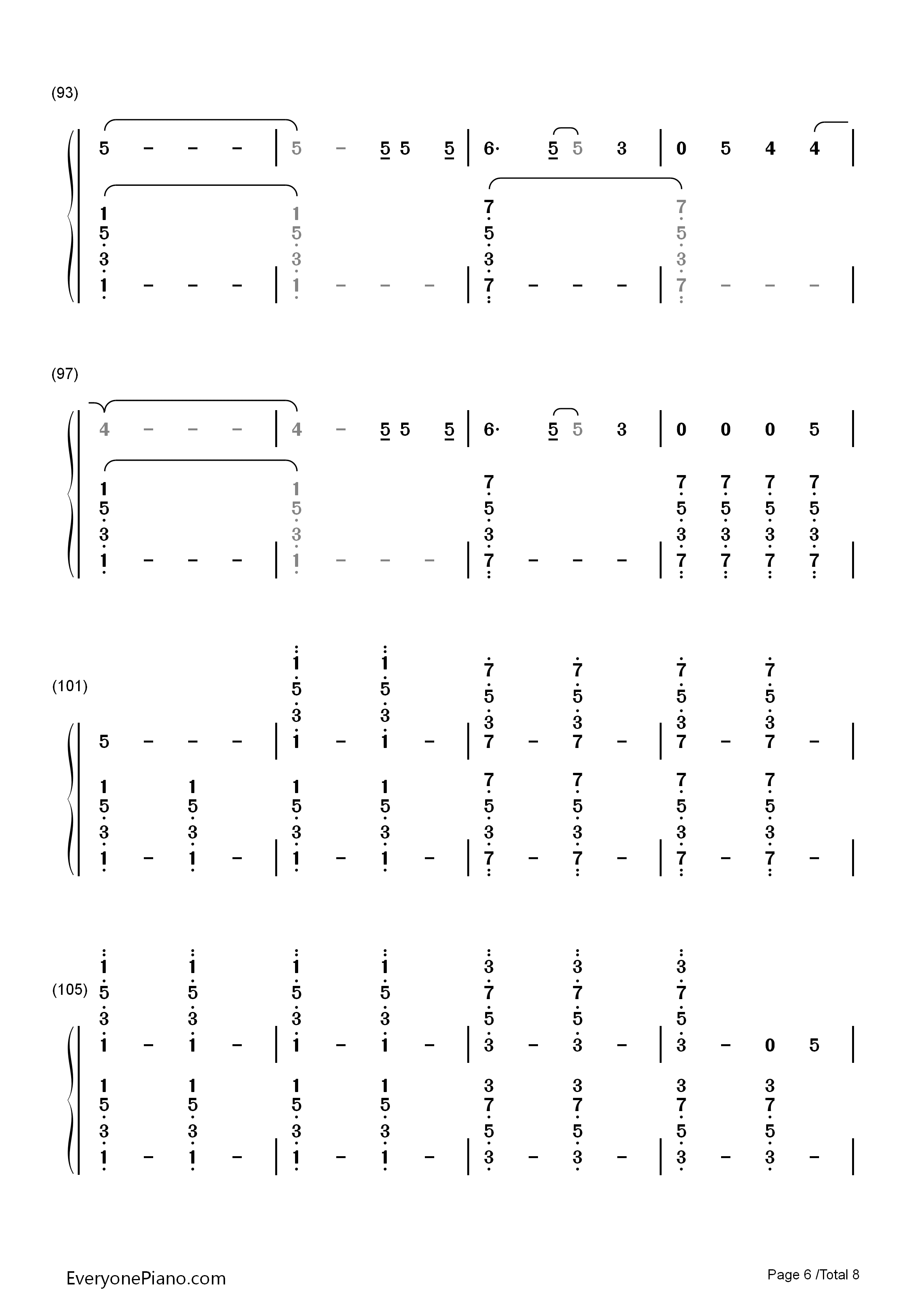 Bedless钢琴简谱_Pierce_the_Veil演唱