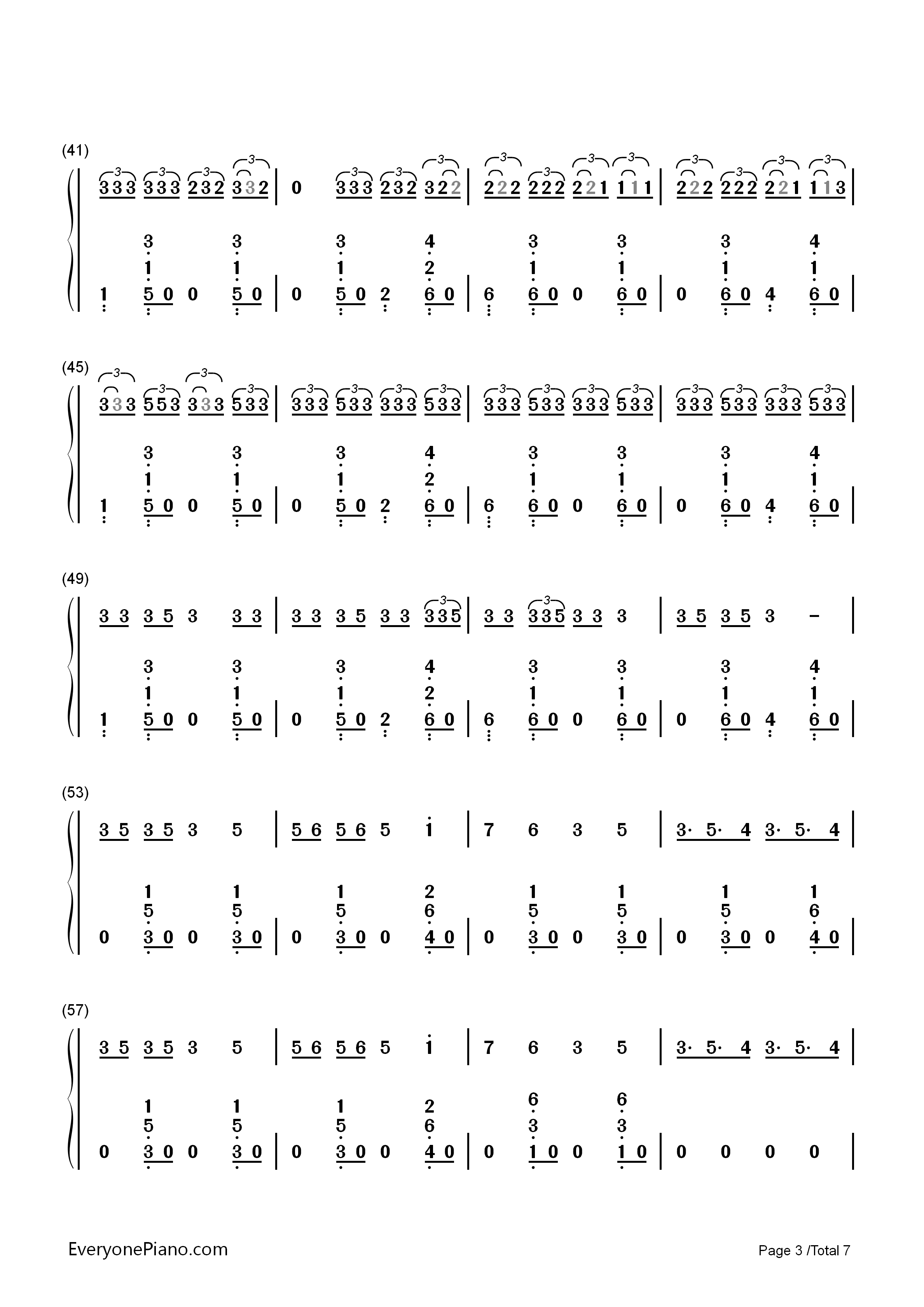 Ride钢琴简谱_Twenty_One_Pilots演唱