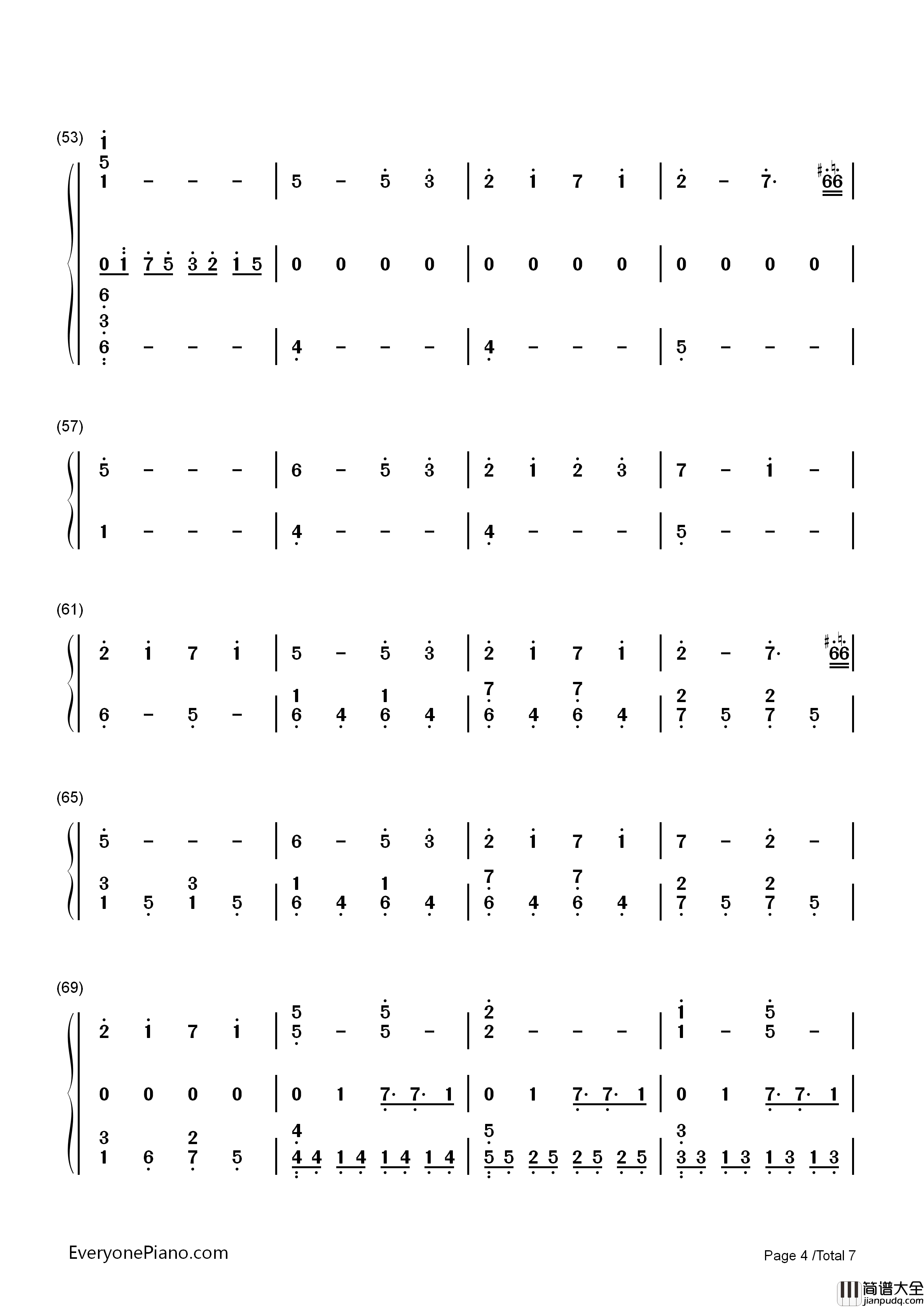 Undertale钢琴简谱_Toby_Fox演唱