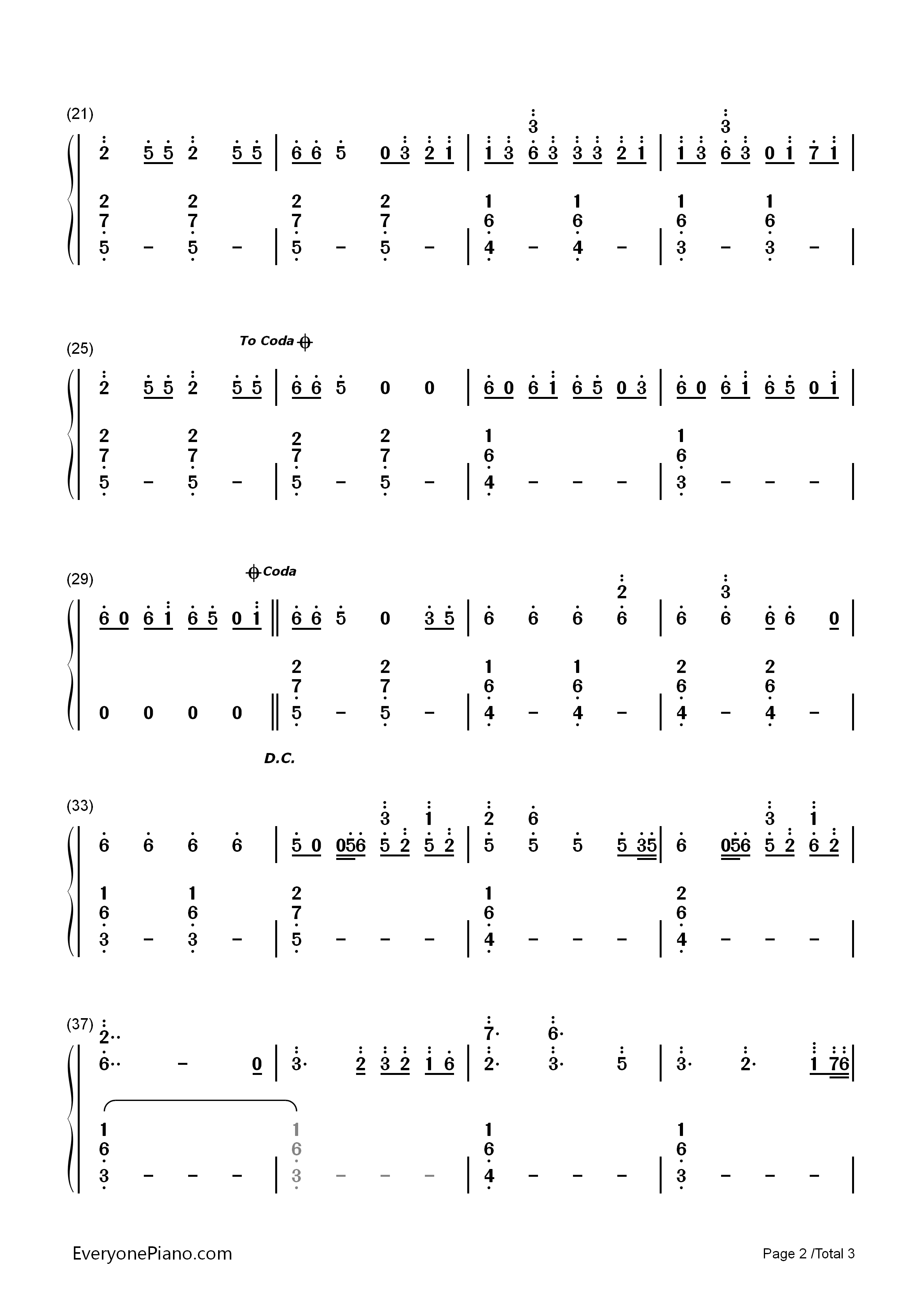 Yes_Girl钢琴简谱_Bea_Miller演唱