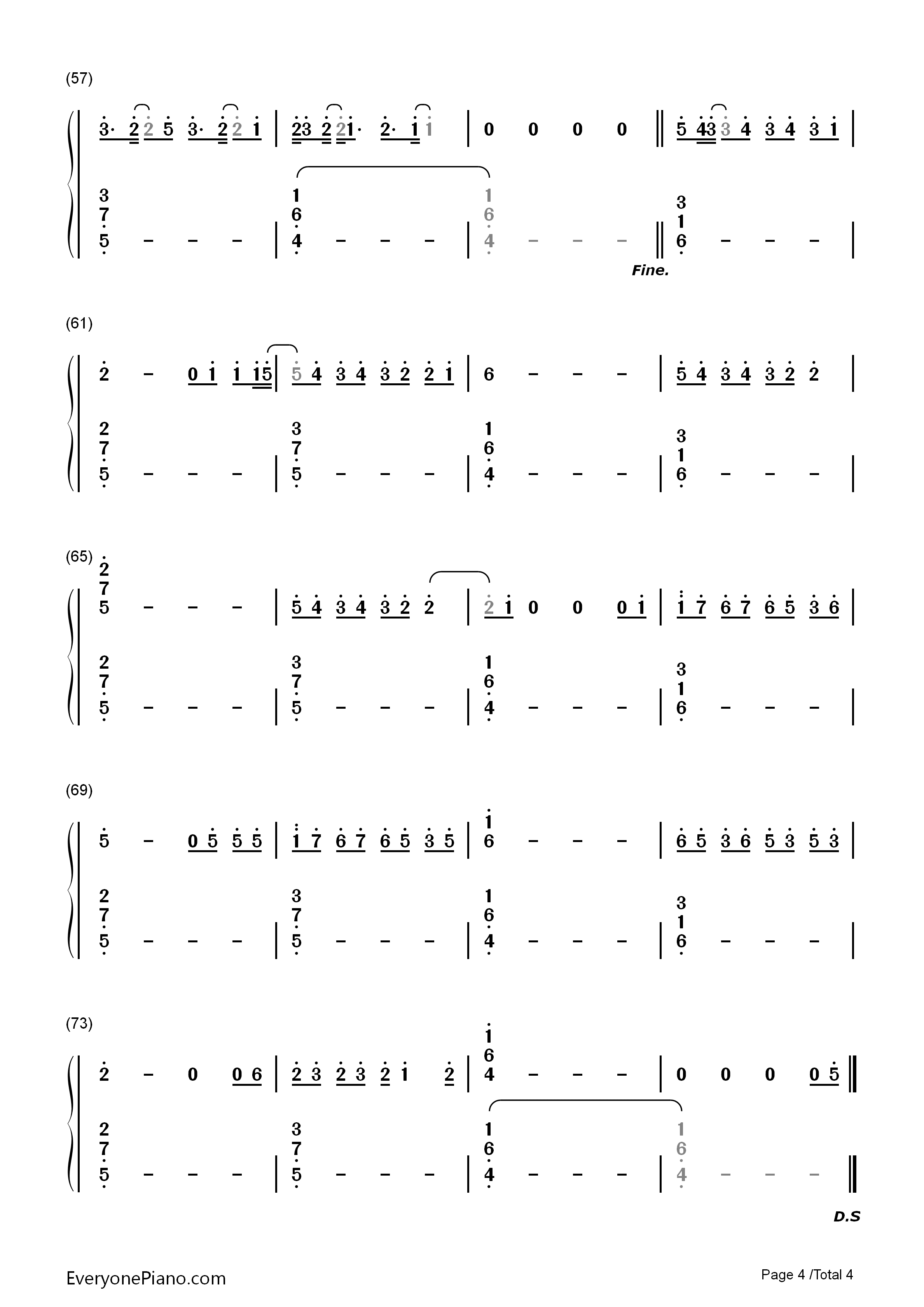 I_Hate_U,_I_Love_U钢琴简谱_Gnash演唱