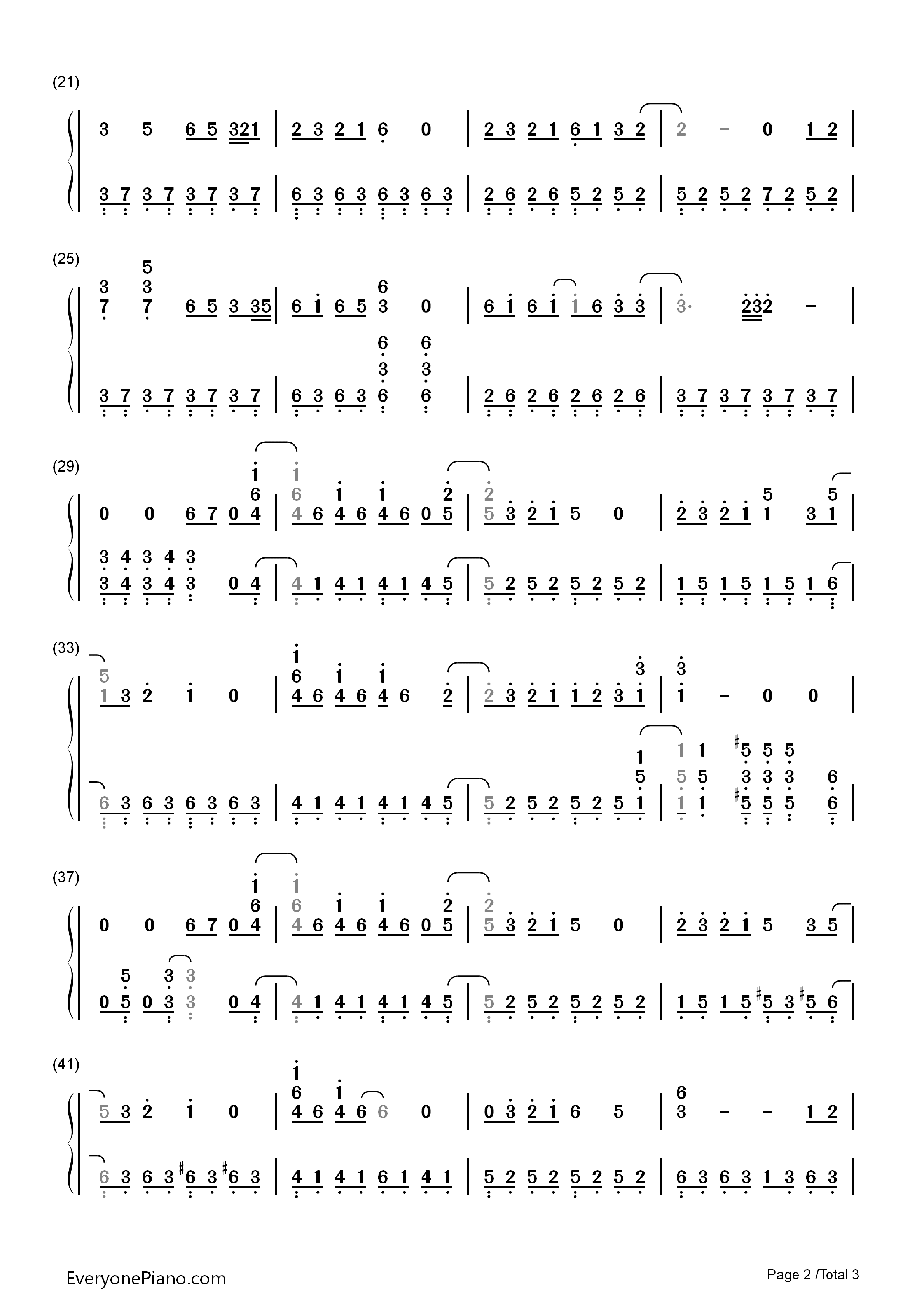 樱花烂漫钢琴简谱_KEYTALK演唱