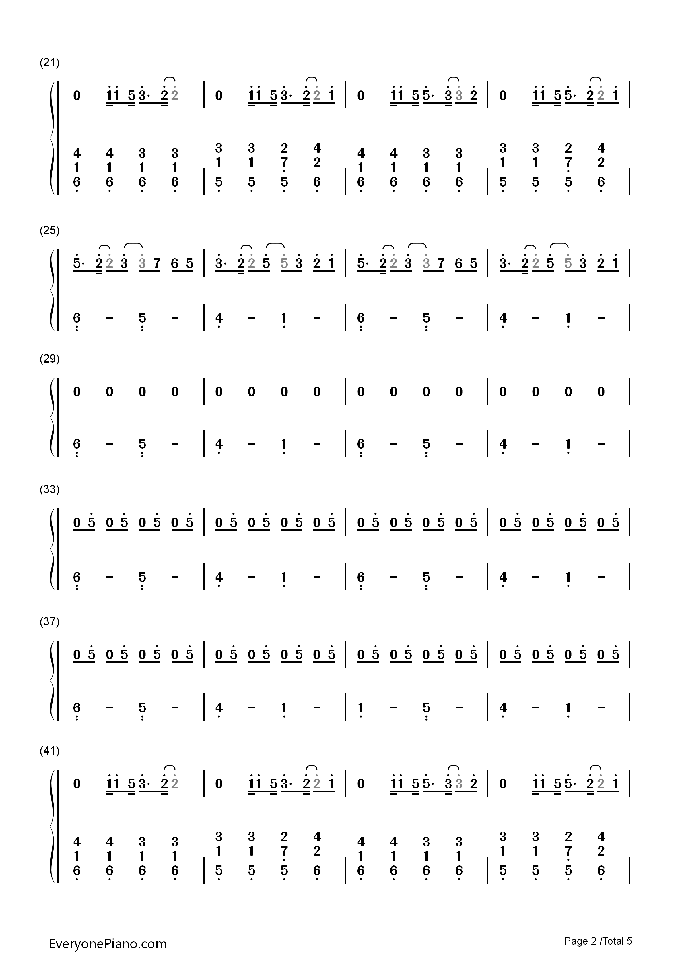 Holding_On_To_You钢琴简谱_Twenty_One_Pilots演唱