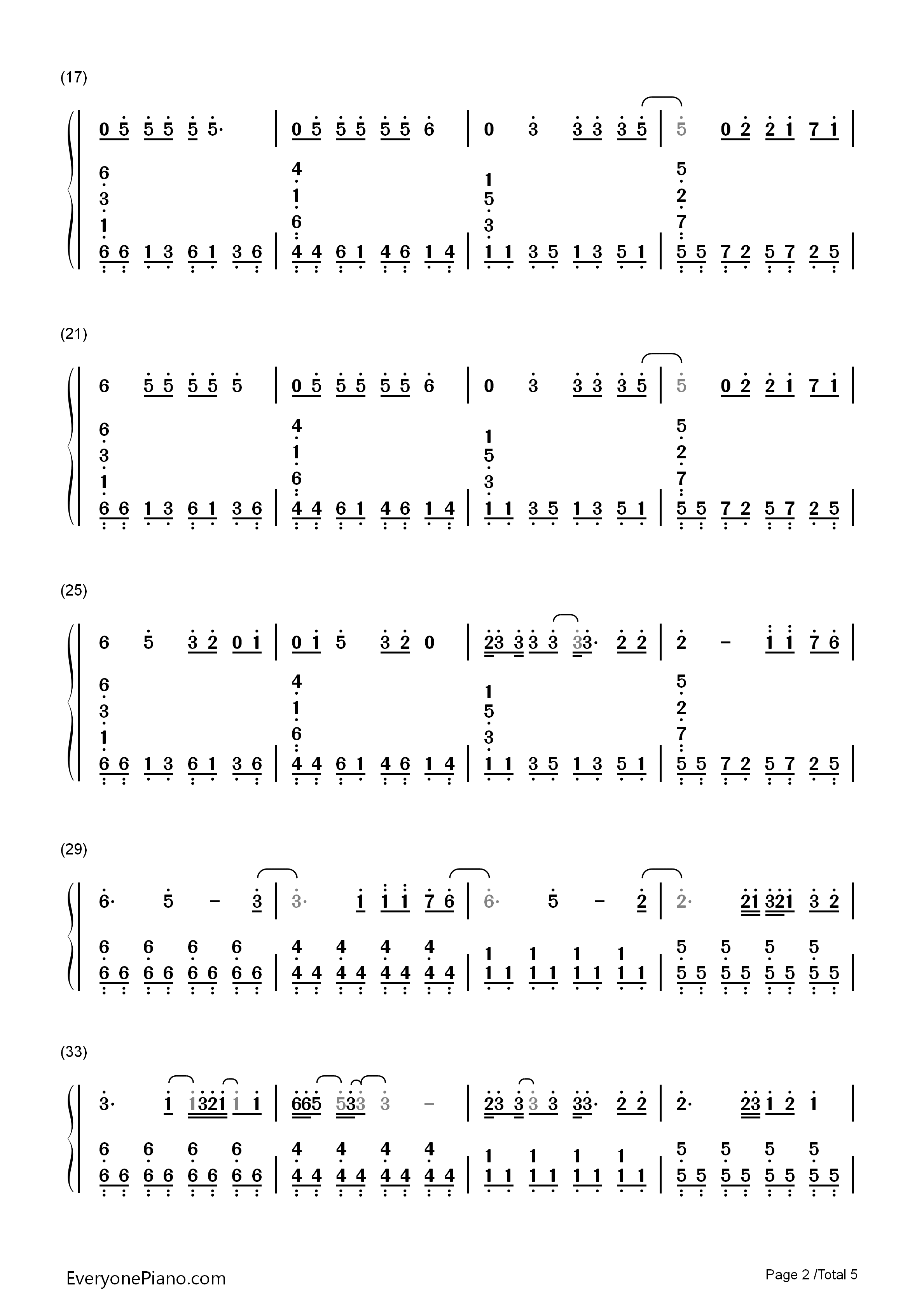 Love_Will_Remember钢琴简谱_Selena_Gomez演唱