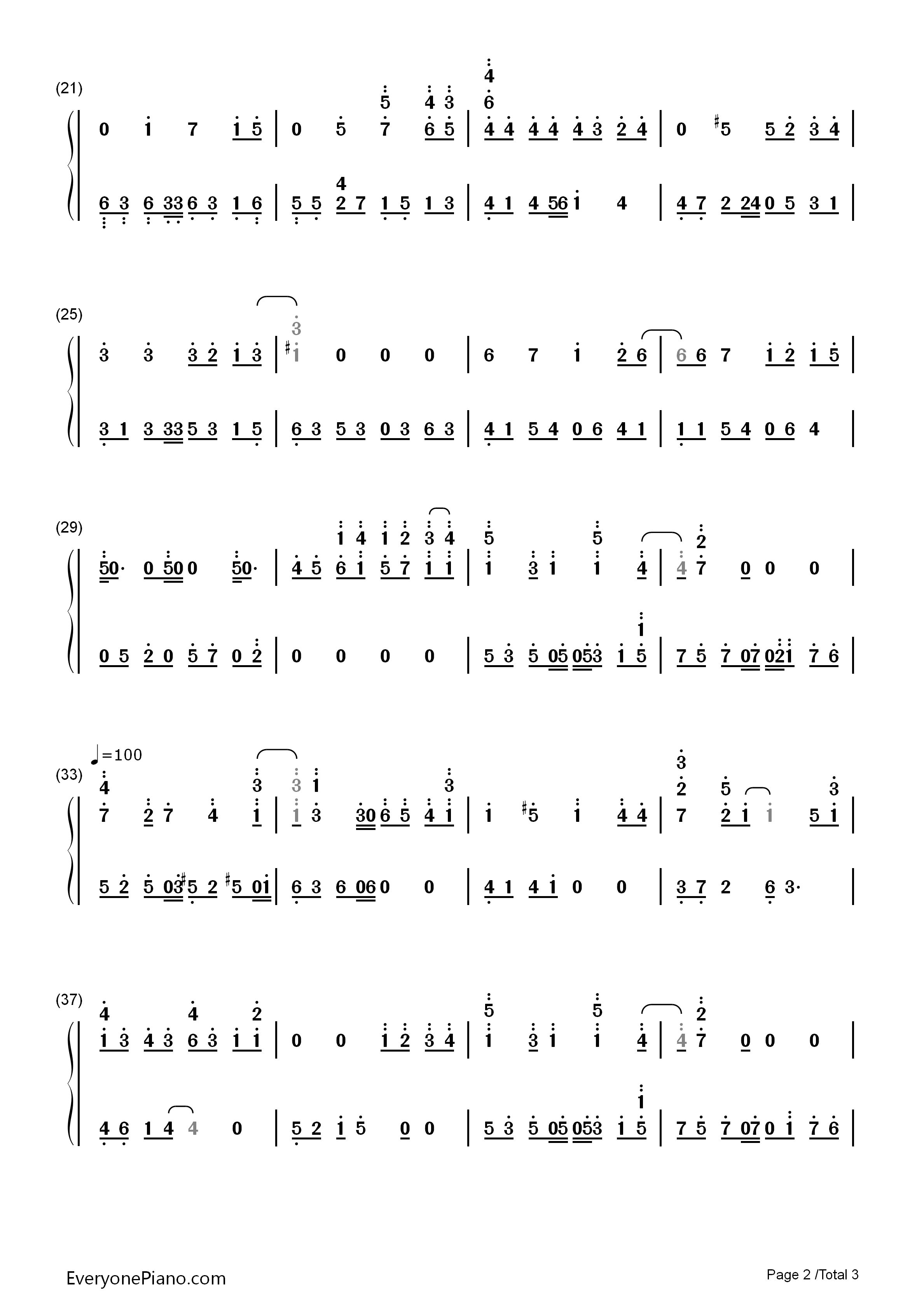 龙猫主题曲钢琴简谱_久石让_宫崎骏演唱