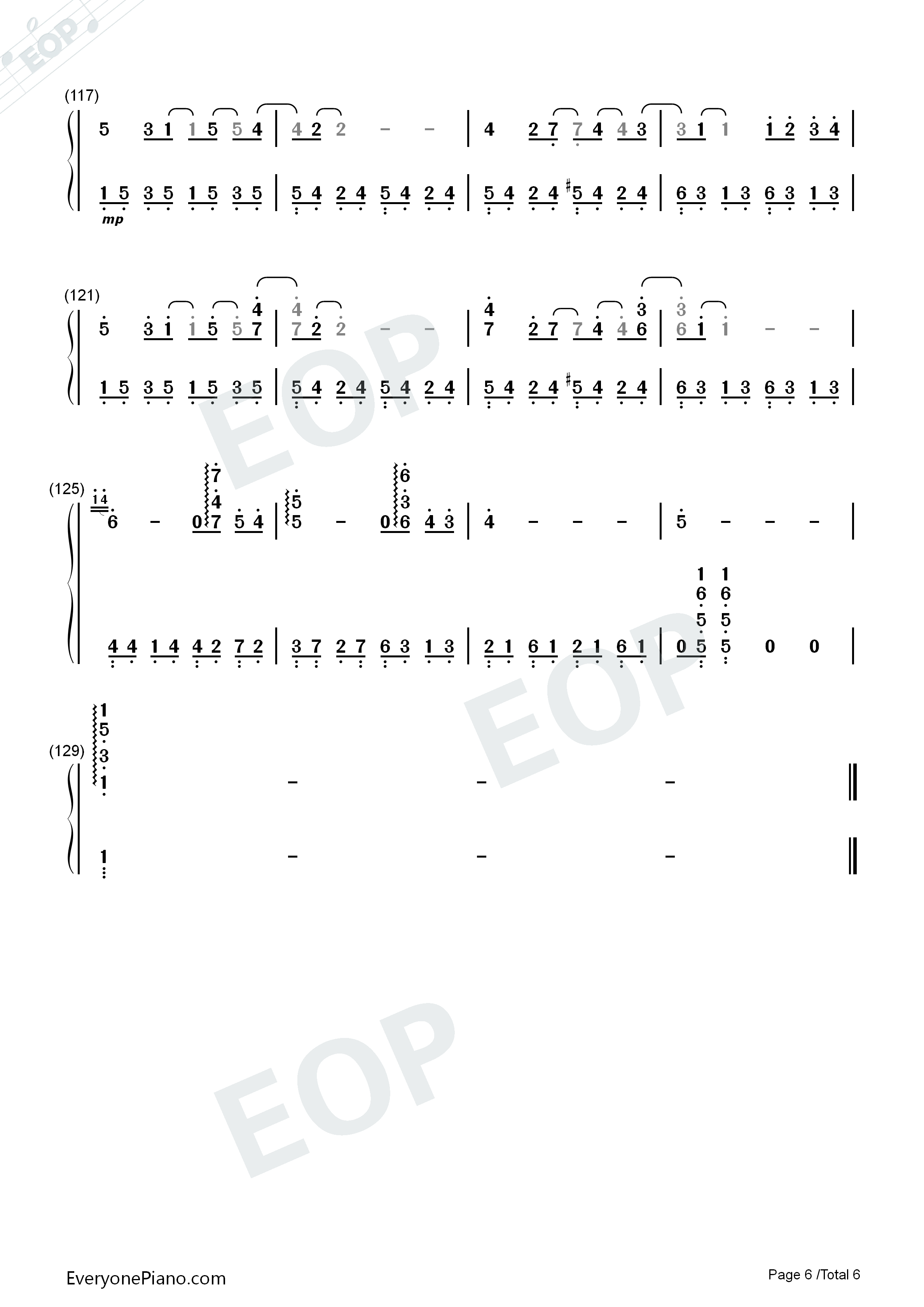 邻家的龙猫钢琴简谱_久石让_宫崎骏演唱