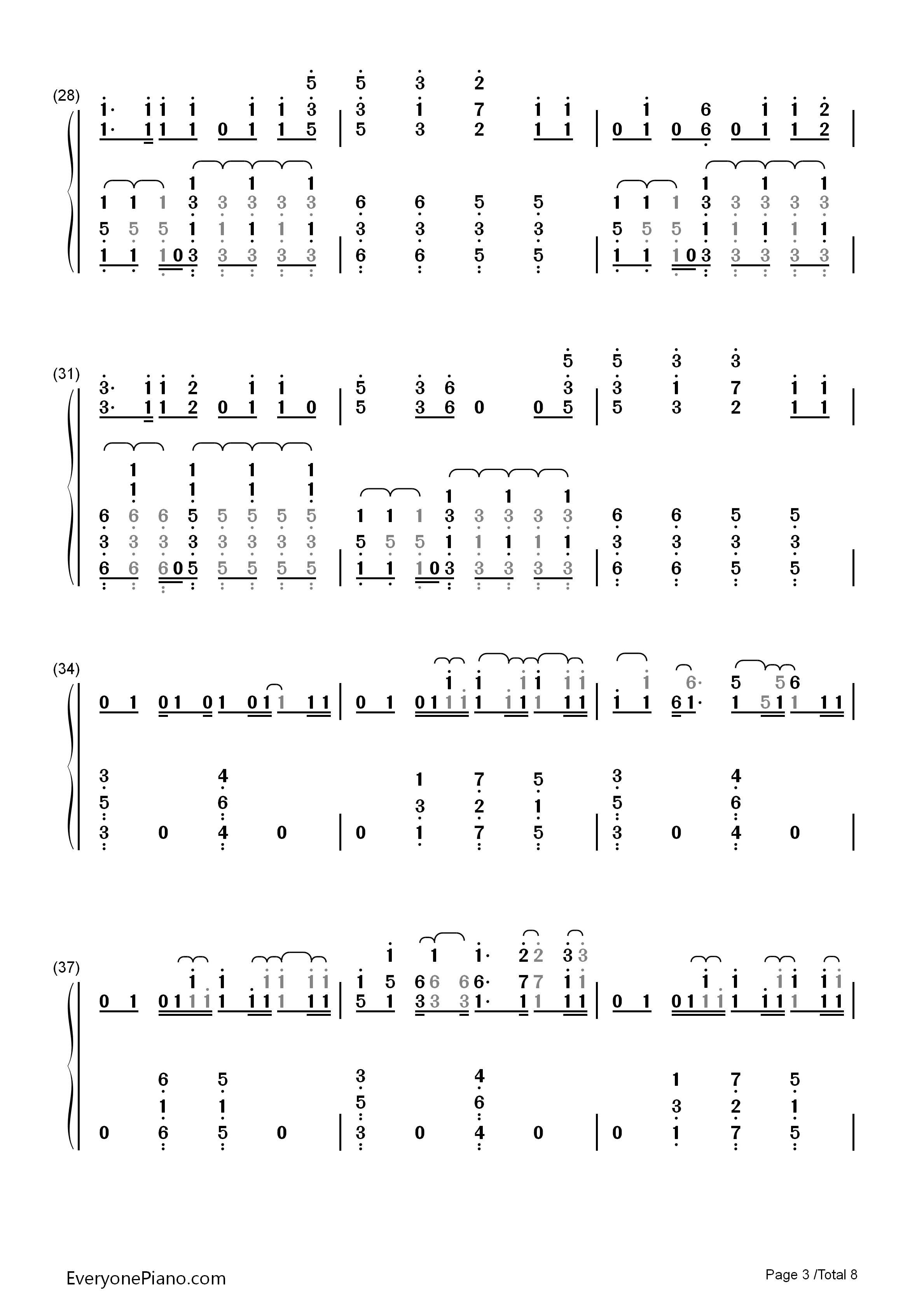 Shut_Up_and_Dance钢琴简谱_Walk_the_Moon演唱