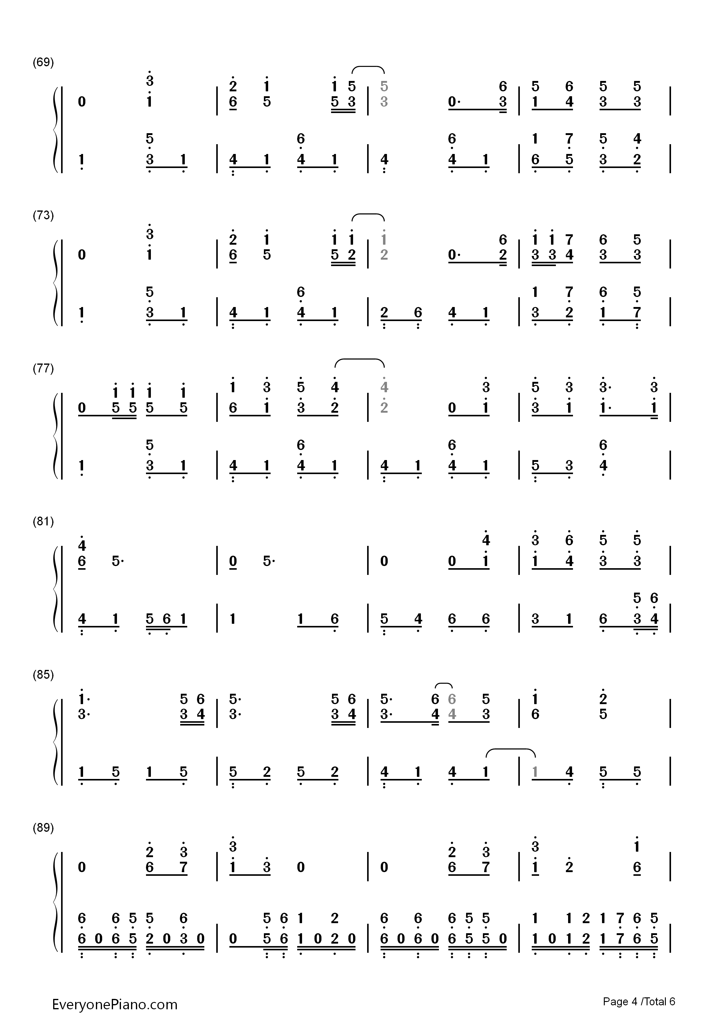 A_Step_You_Can't_Take_Back钢琴简谱_Keira_Knightley演唱