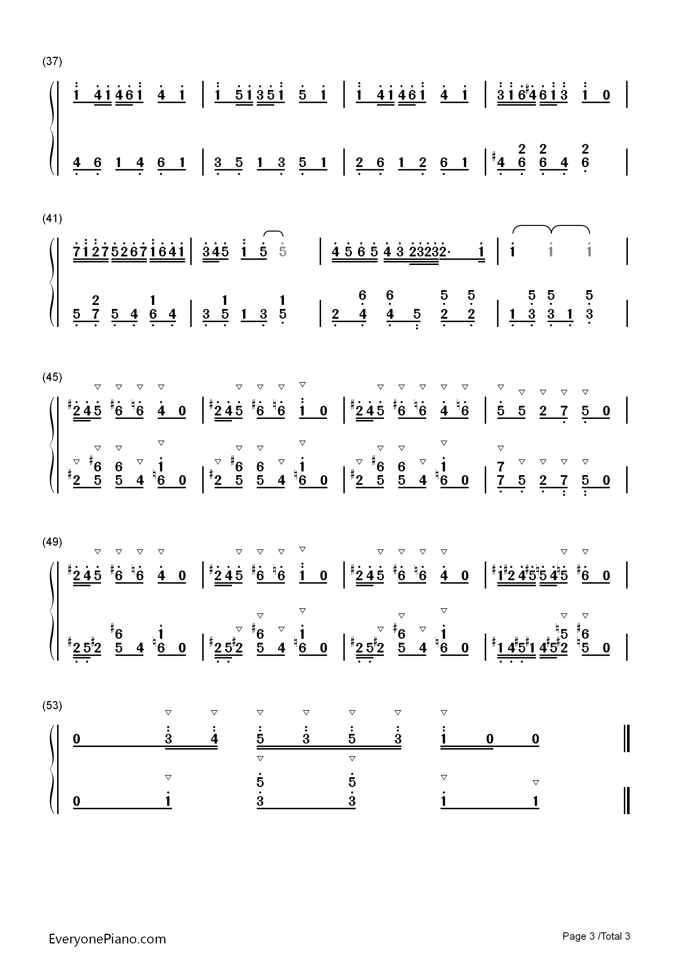 Back_In_The_Old_Hut钢琴简谱_Remedios演唱