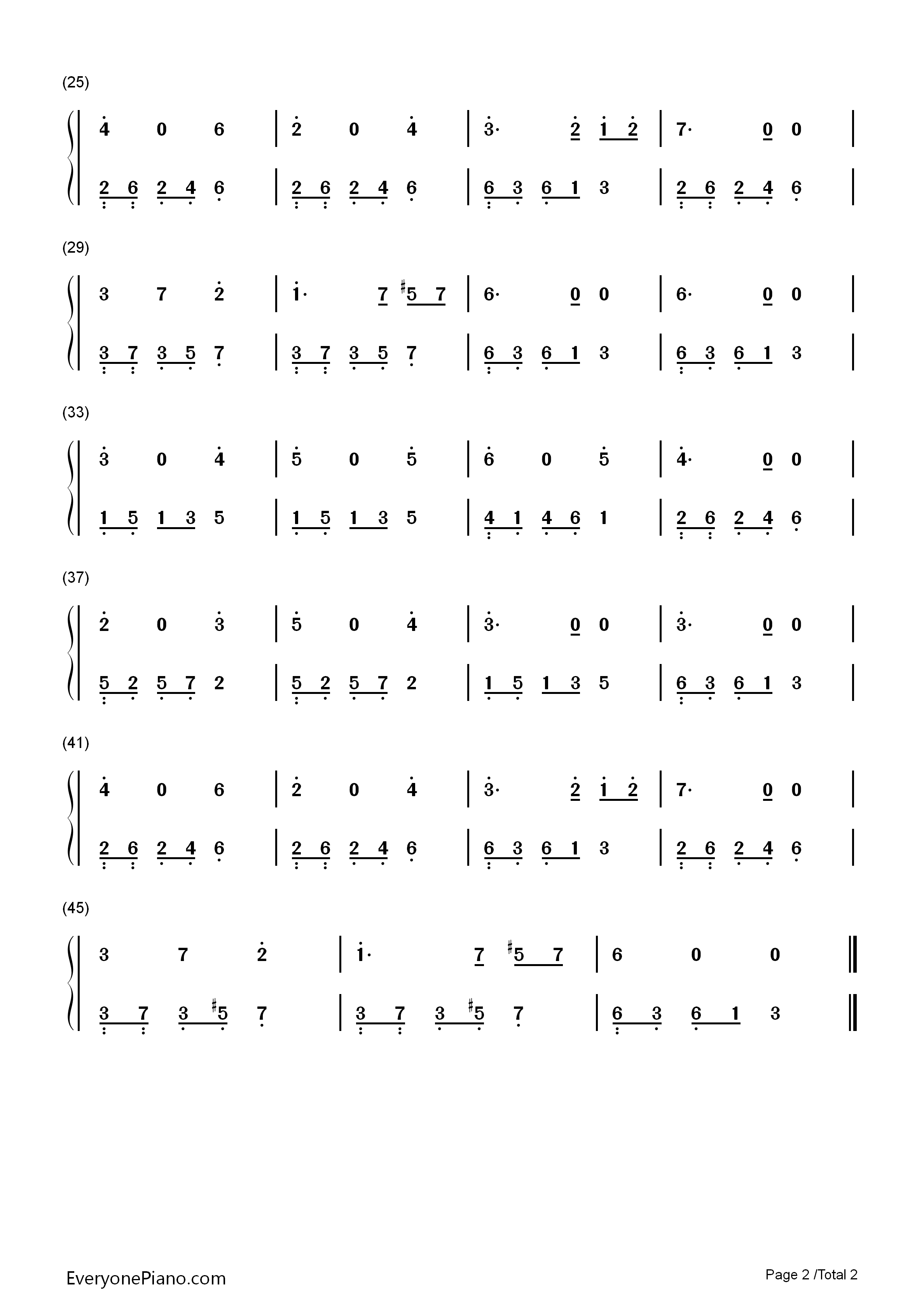 爸爸的祝福钢琴简谱_李学范演唱