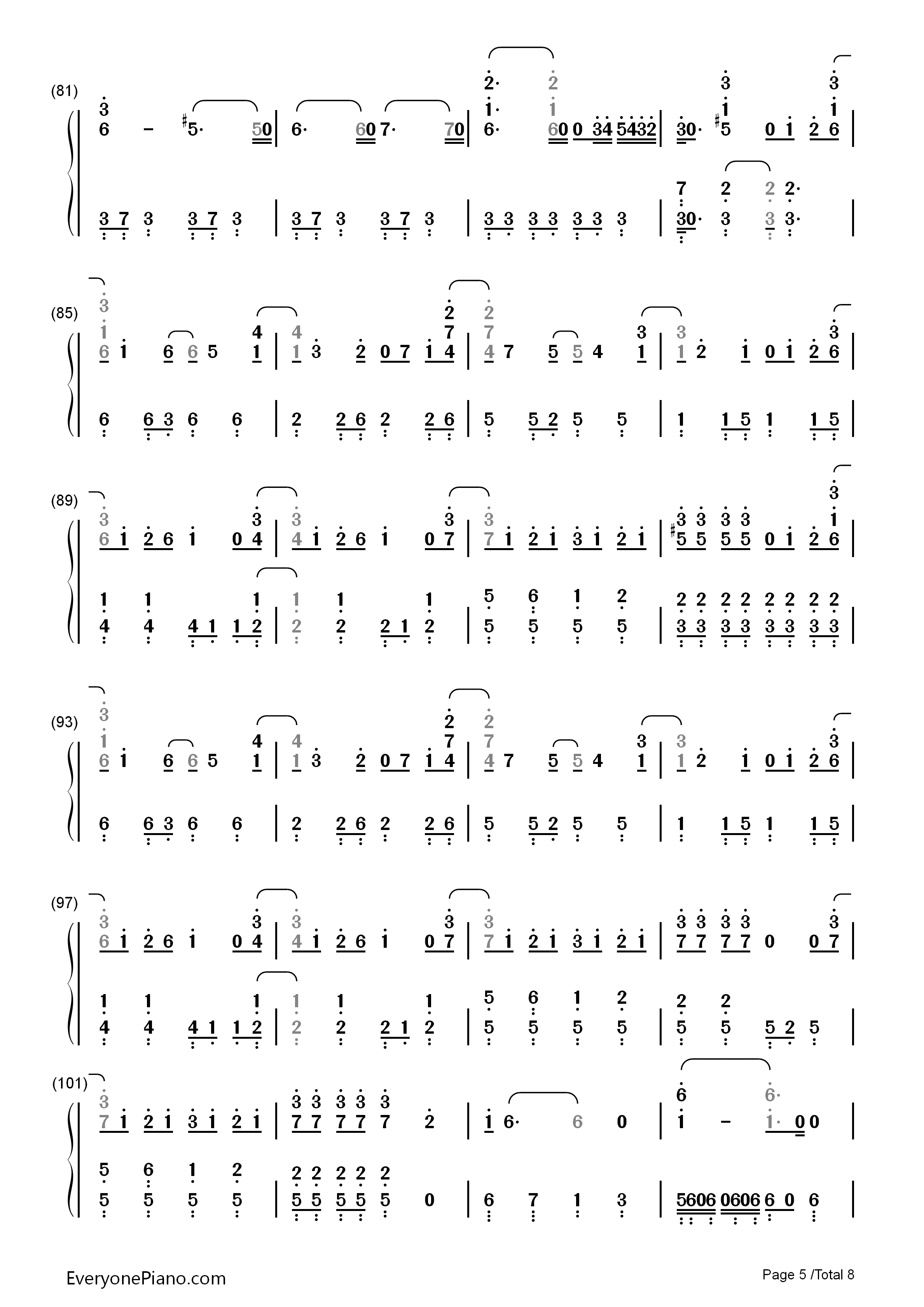 ハロウィンナイト（万圣节之夜）钢琴简谱_AKB48演唱