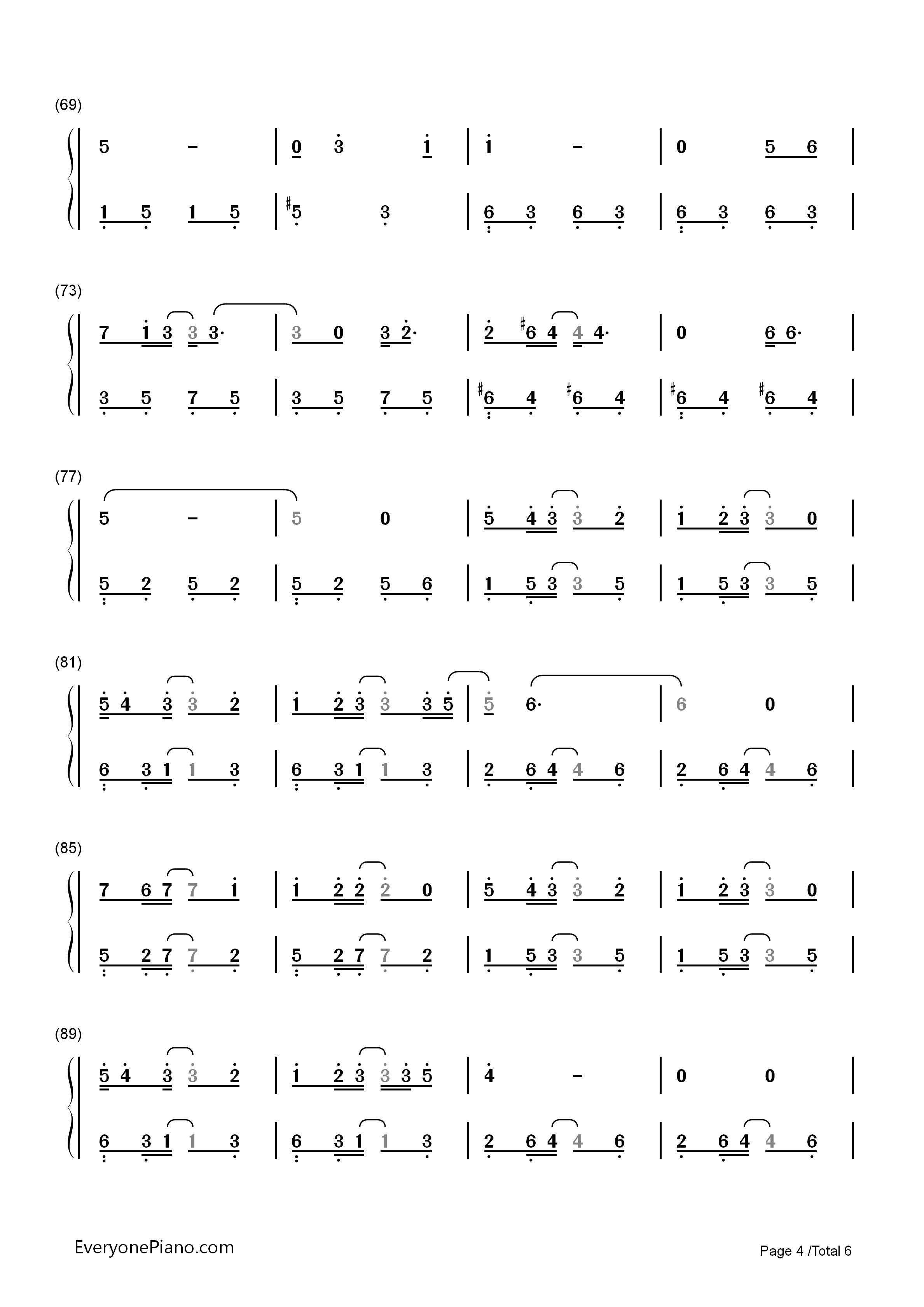 你一言我一语钢琴简谱_李健演唱