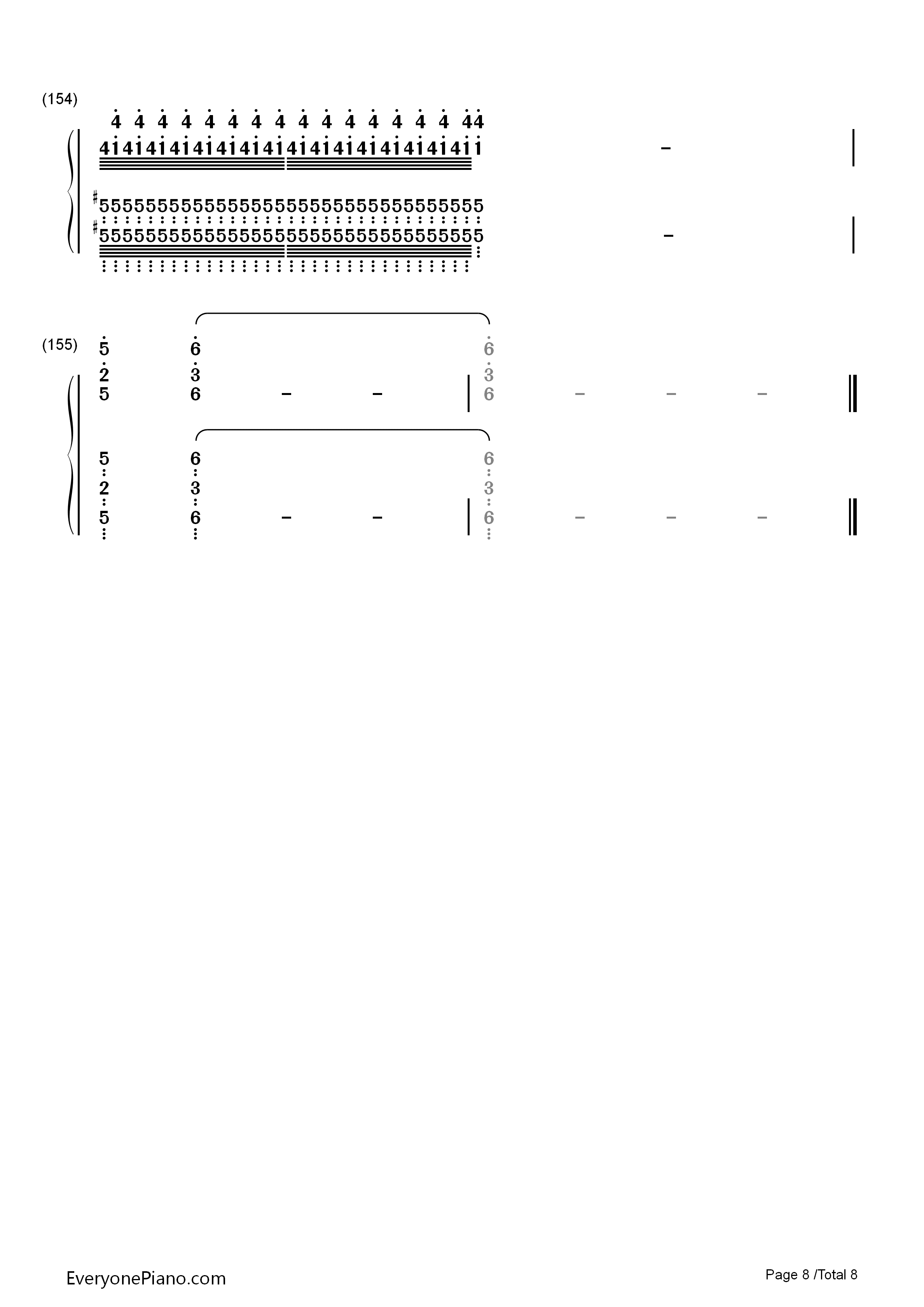 风之旅钢琴简谱_西村由纪江演唱