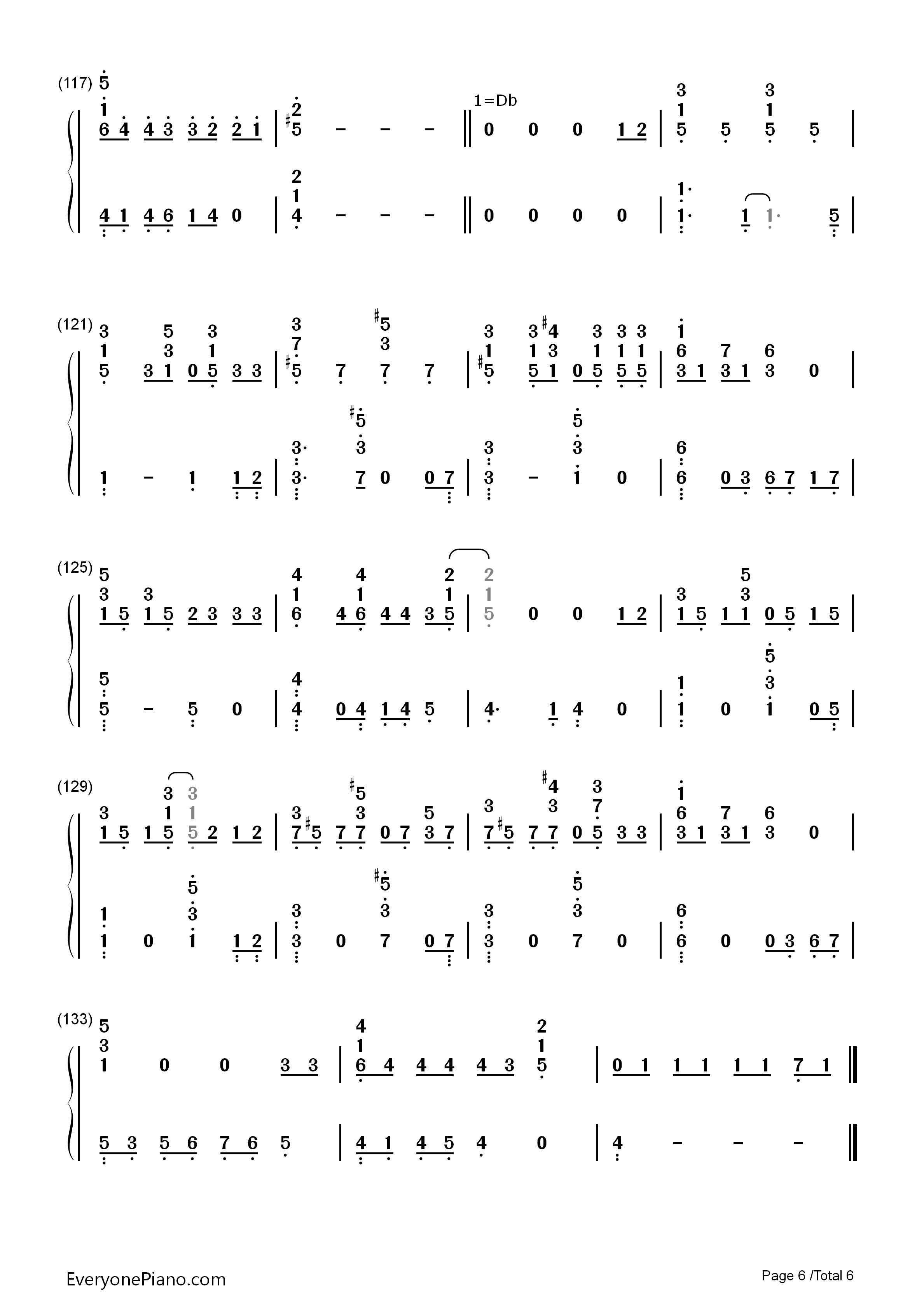 眼鼻嘴钢琴简谱_Taeyang演唱