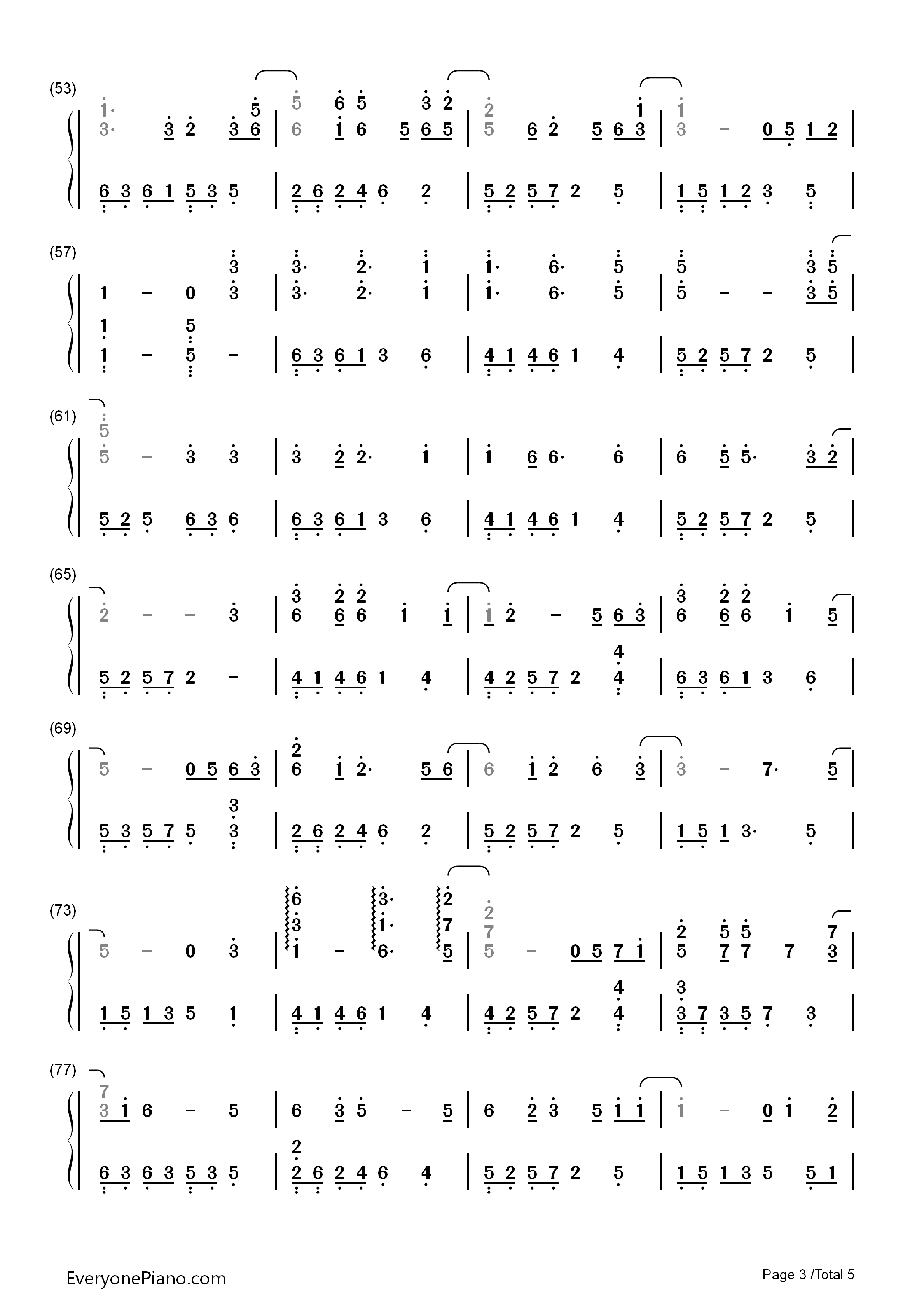 复刻回忆钢琴简谱_薛凯琪演唱
