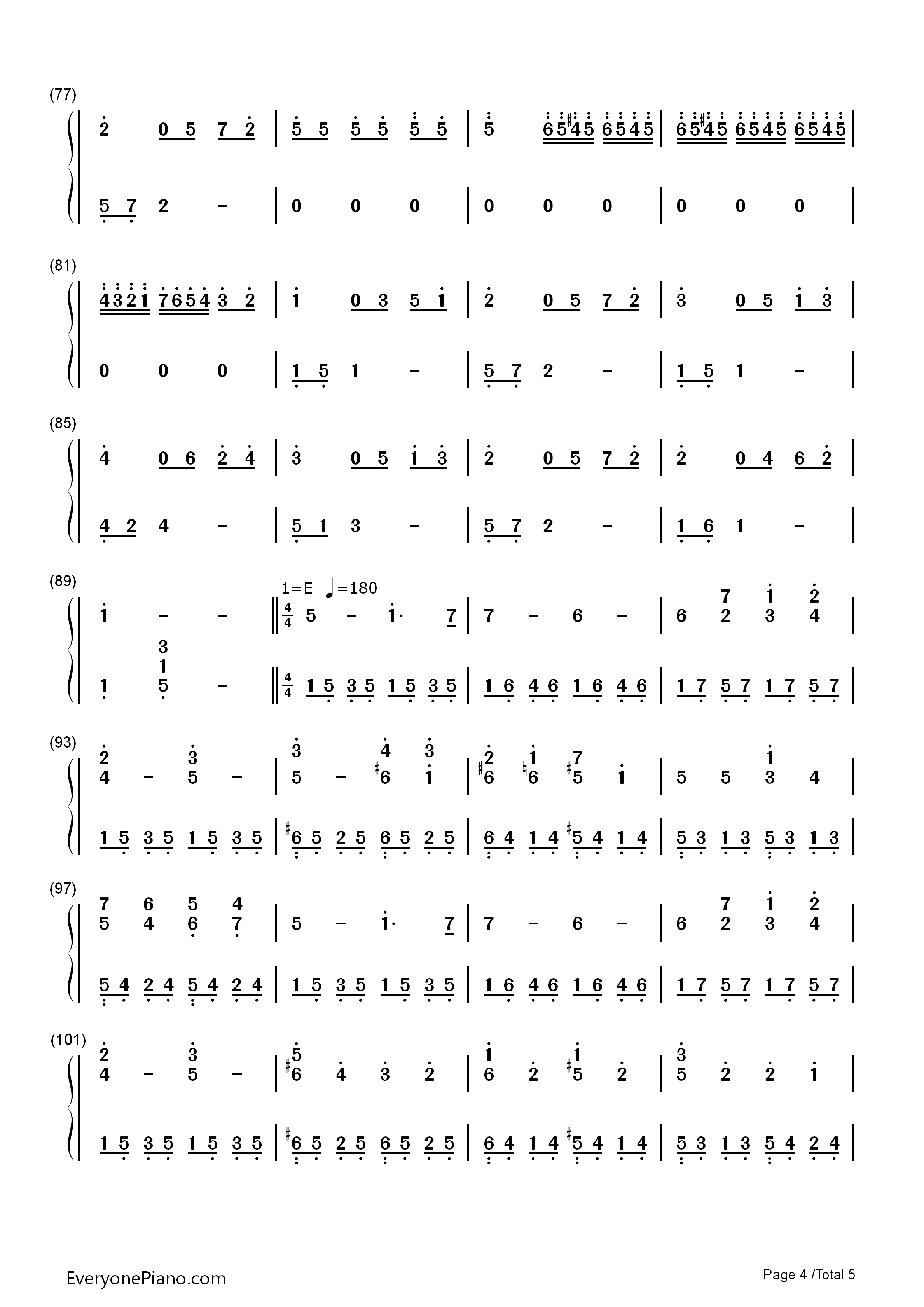 憧れの非日常钢琴简谱_吉森信演唱