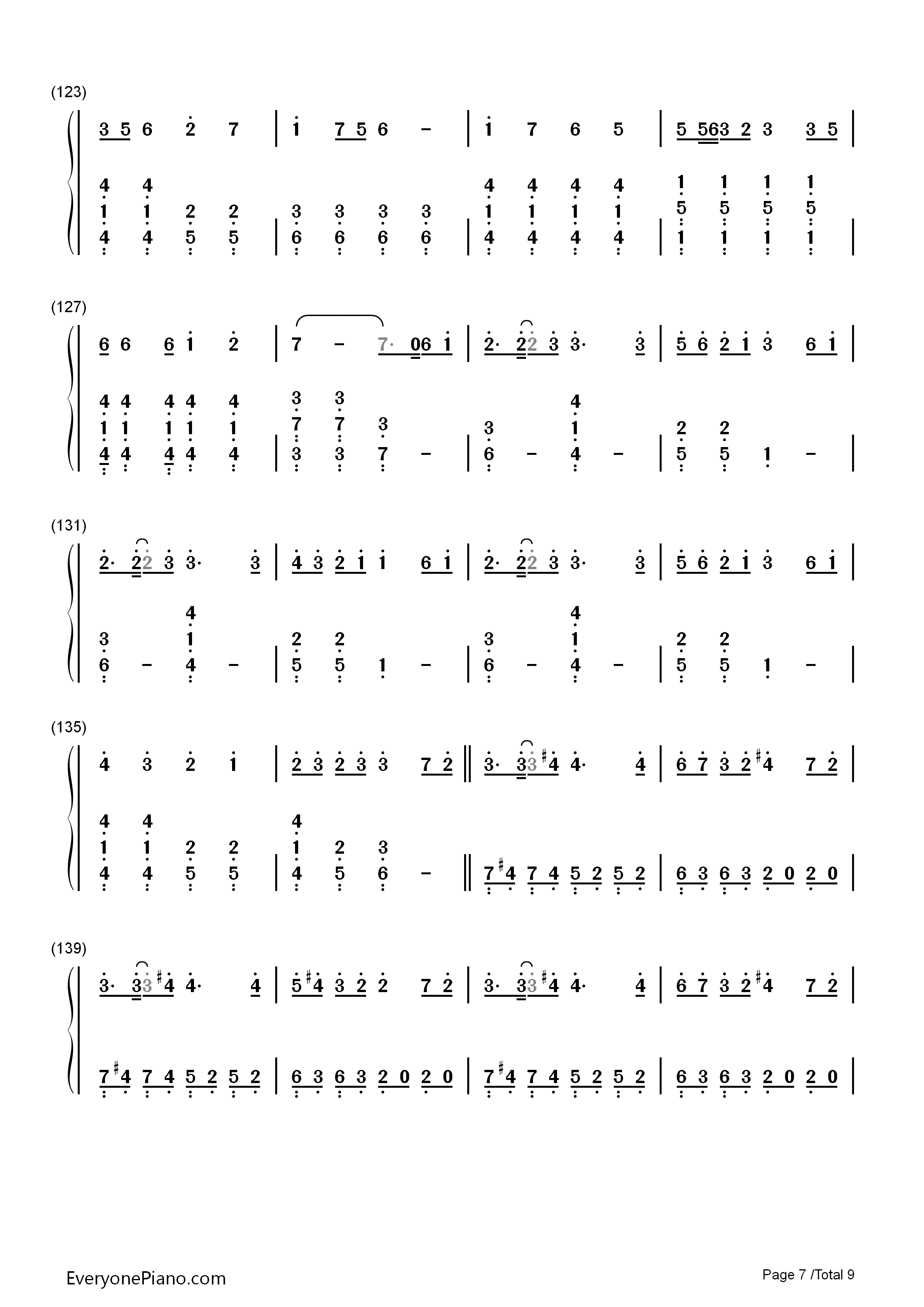 千本樱简单版钢琴简谱_初音未来演唱