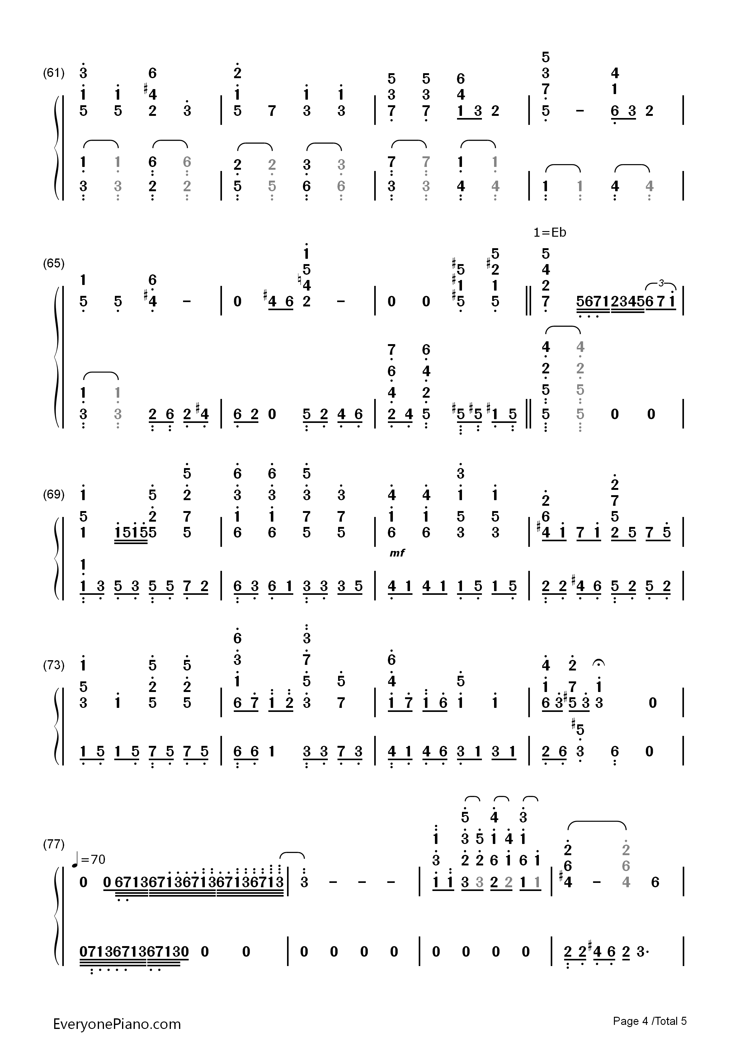 小星星幻想曲钢琴简谱_V.K克演唱