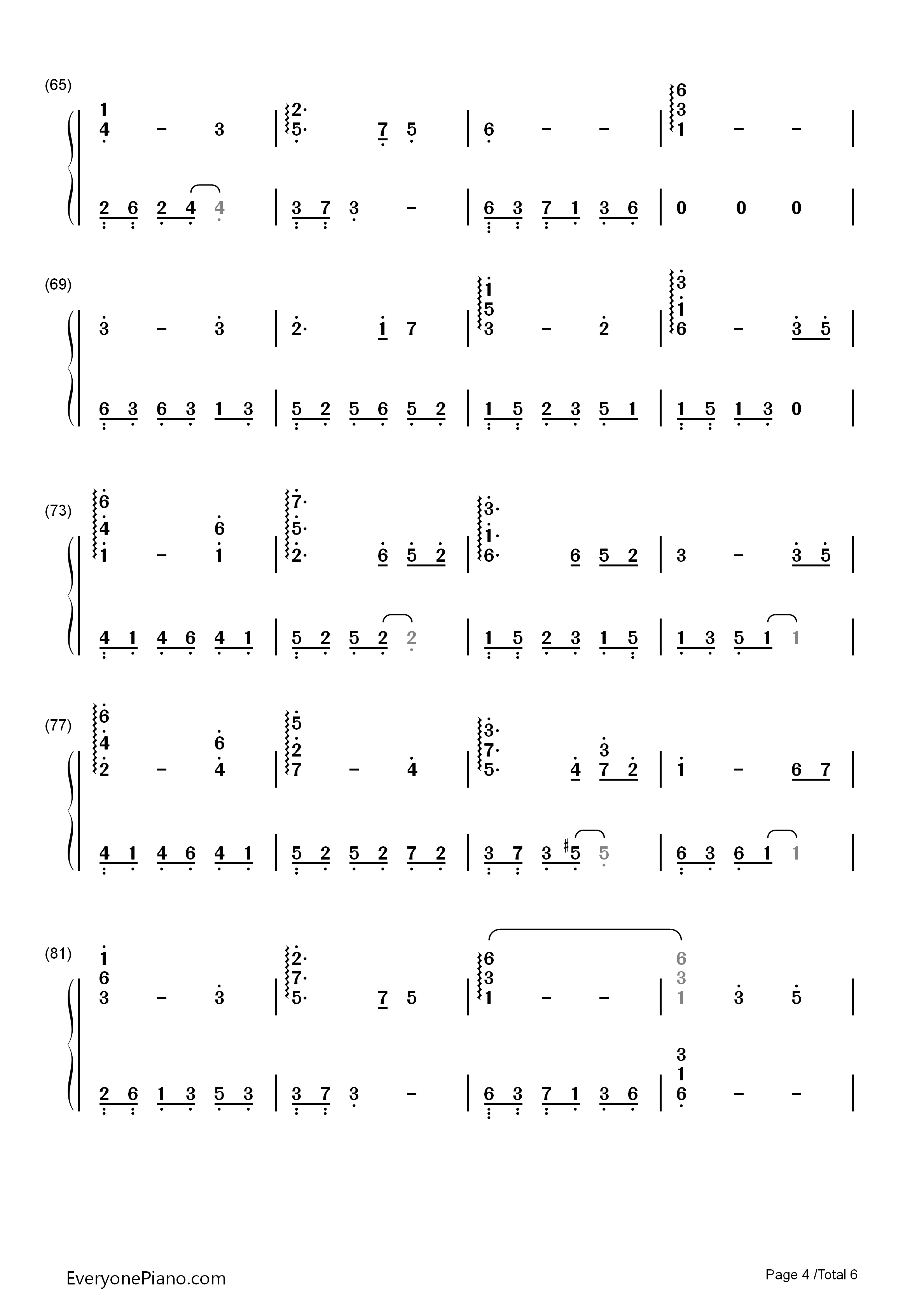 More_than_Love钢琴简谱_韩成民演唱