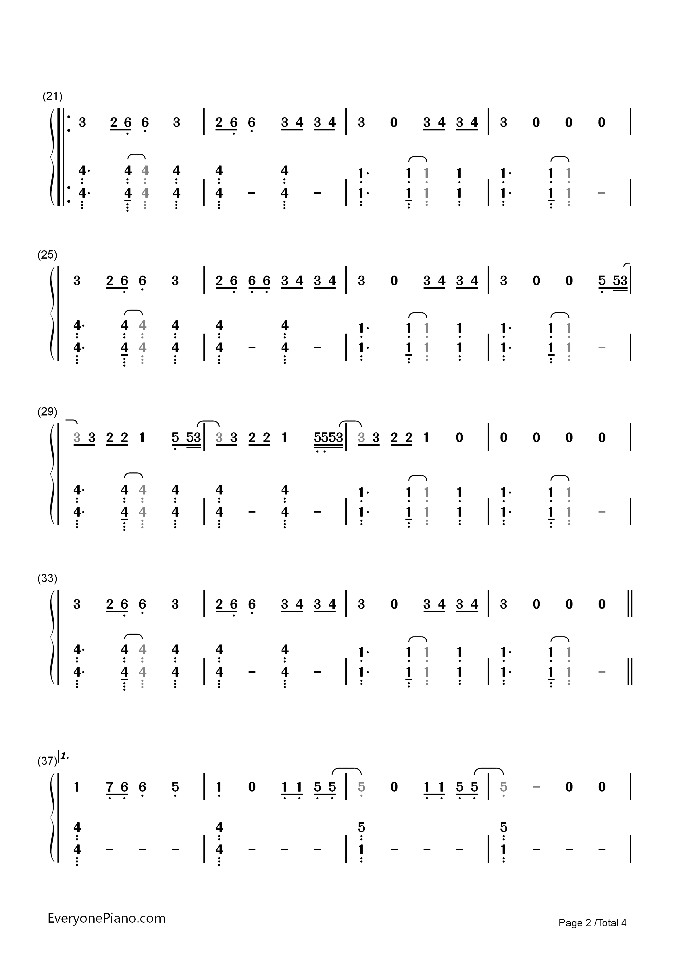 I_Wanna_Know钢琴简谱_蔡依林_Alesso演唱