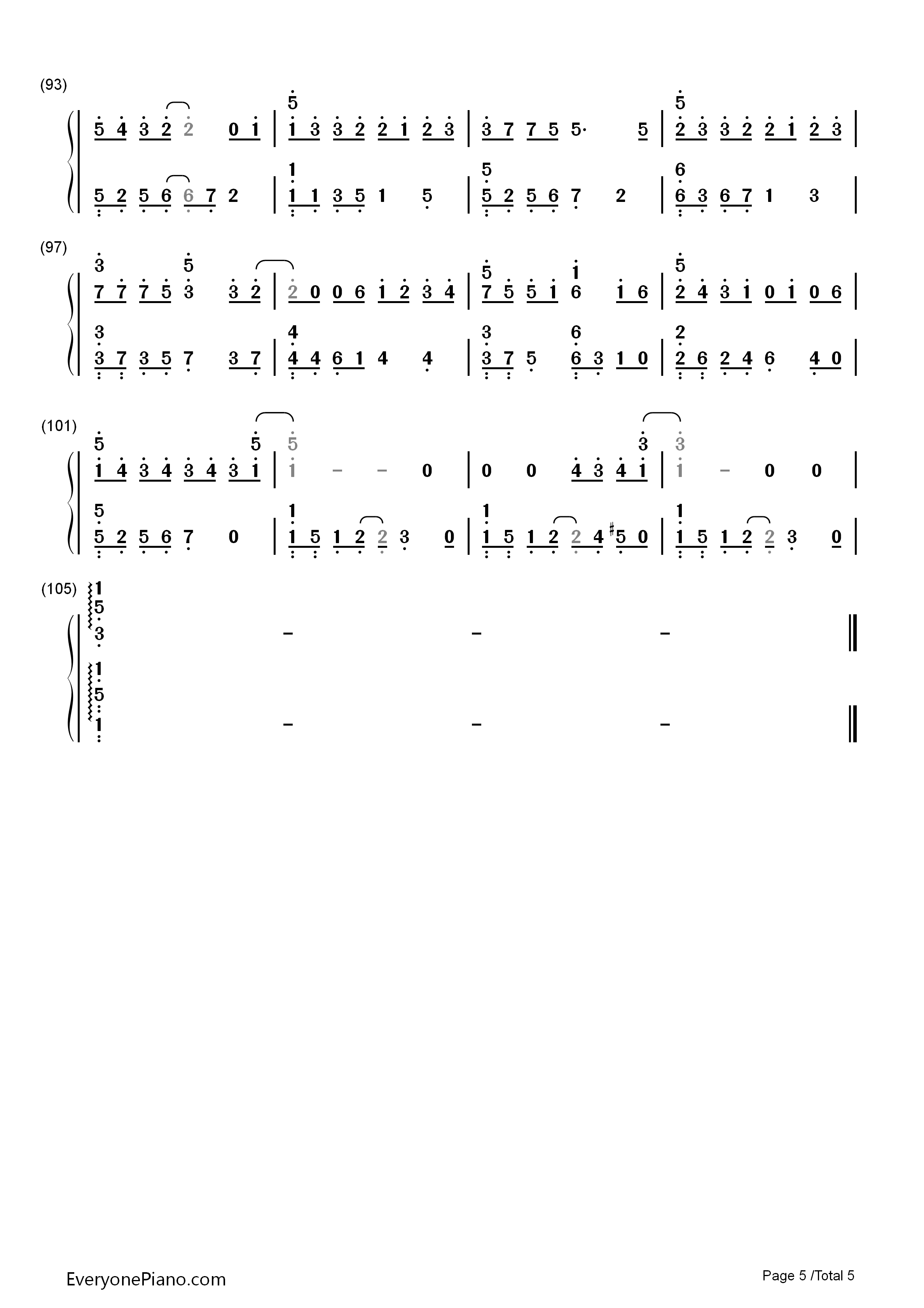 我的秘密钢琴简谱_邓紫棋演唱