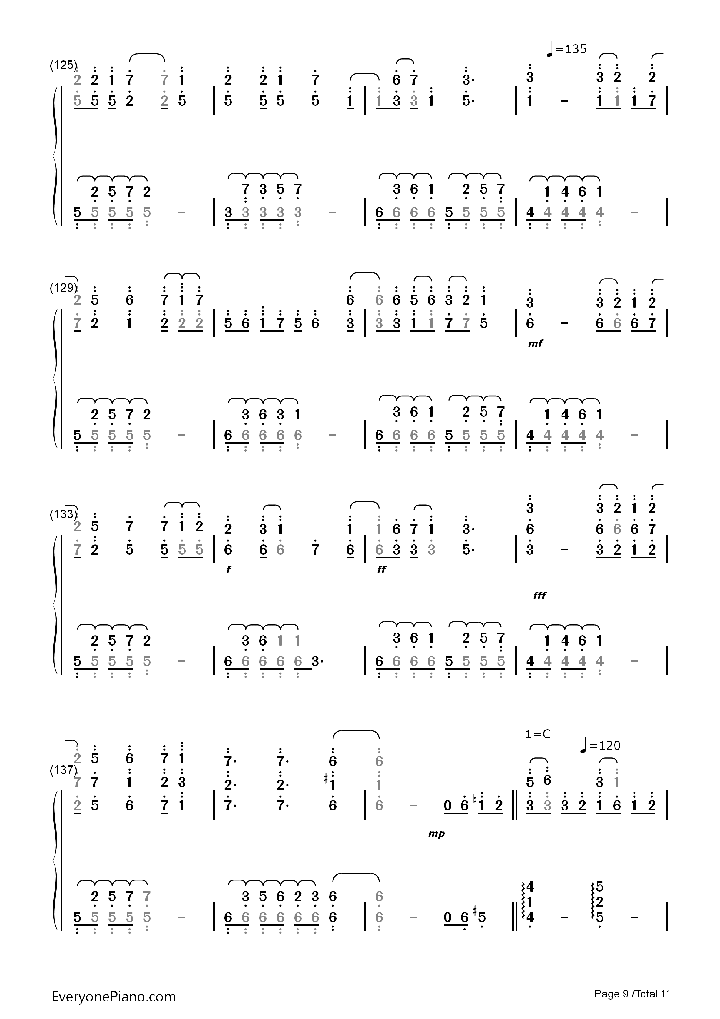 东方萃梦想钢琴简谱_东方Project演唱