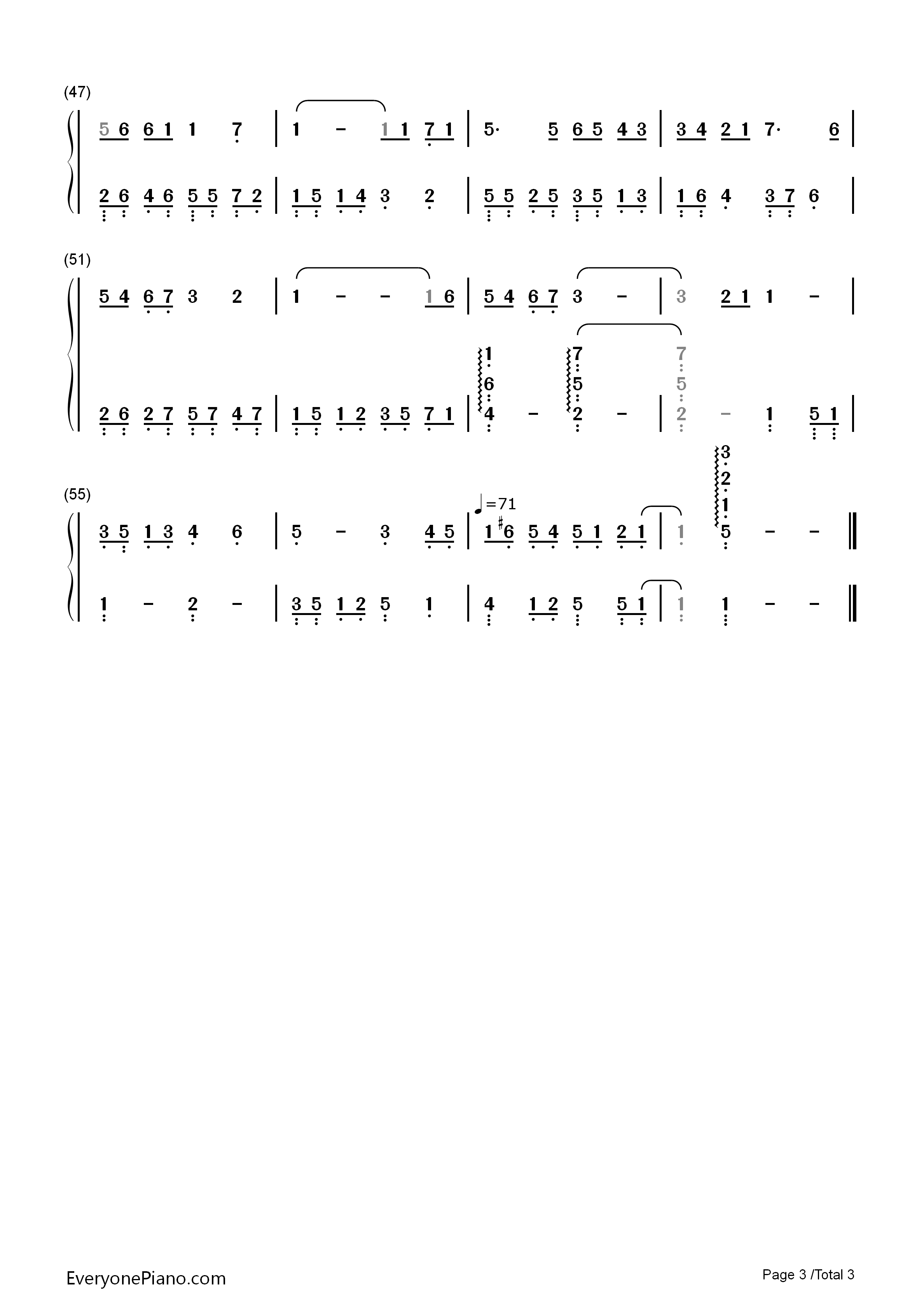 我不愿让你一个人钢琴简谱_五月天演唱