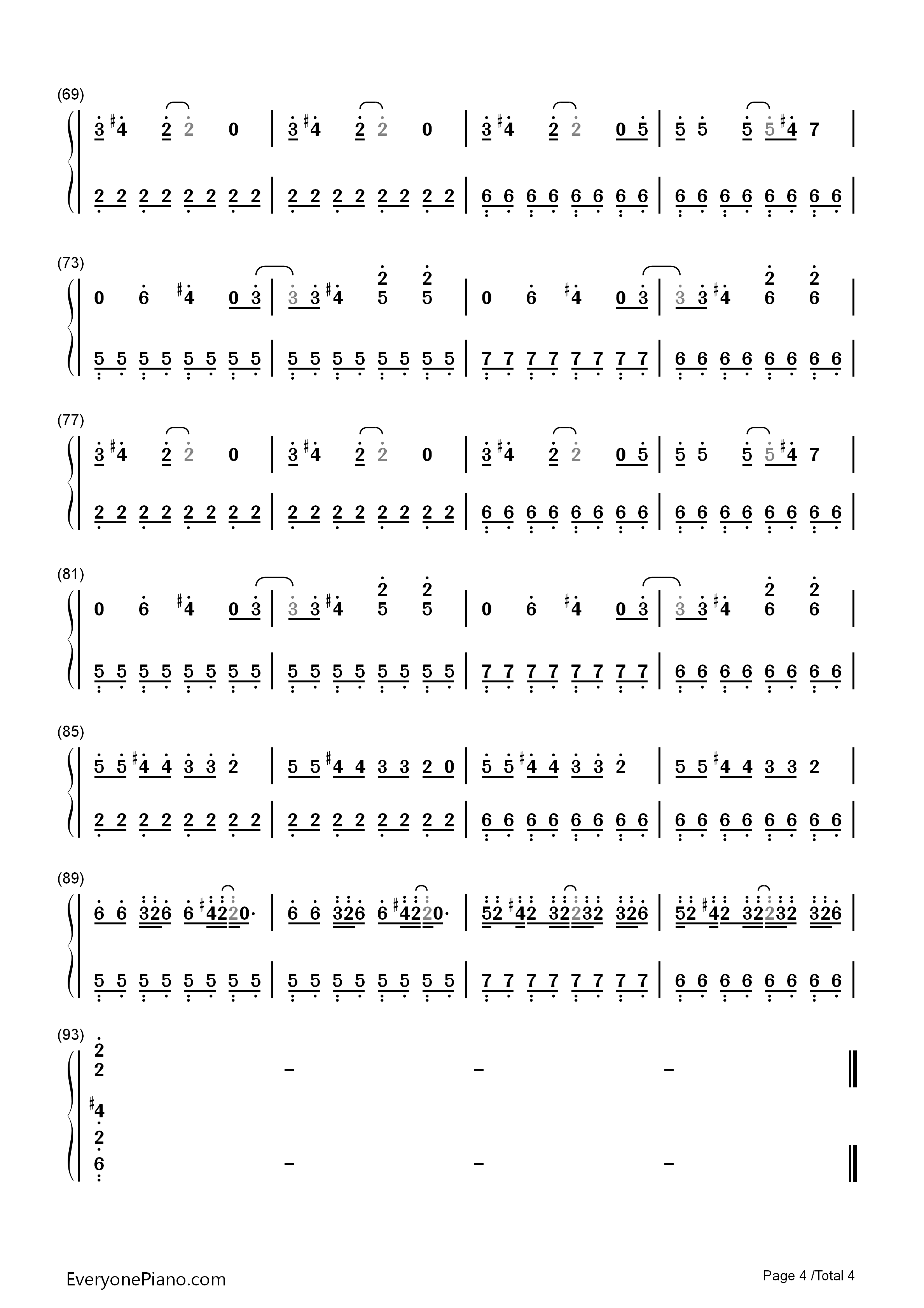 Sweeter_Than_Fiction钢琴简谱_Taylor_Swift演唱