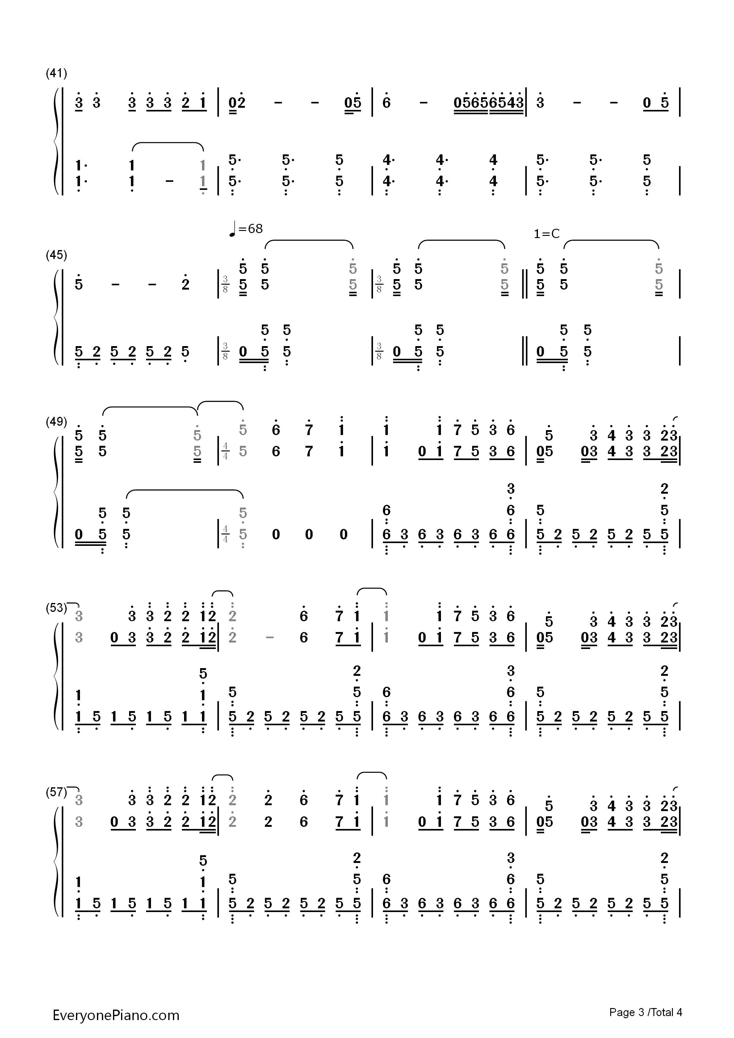 火影忍者钢琴简谱_Rurutia__ルルティア演唱