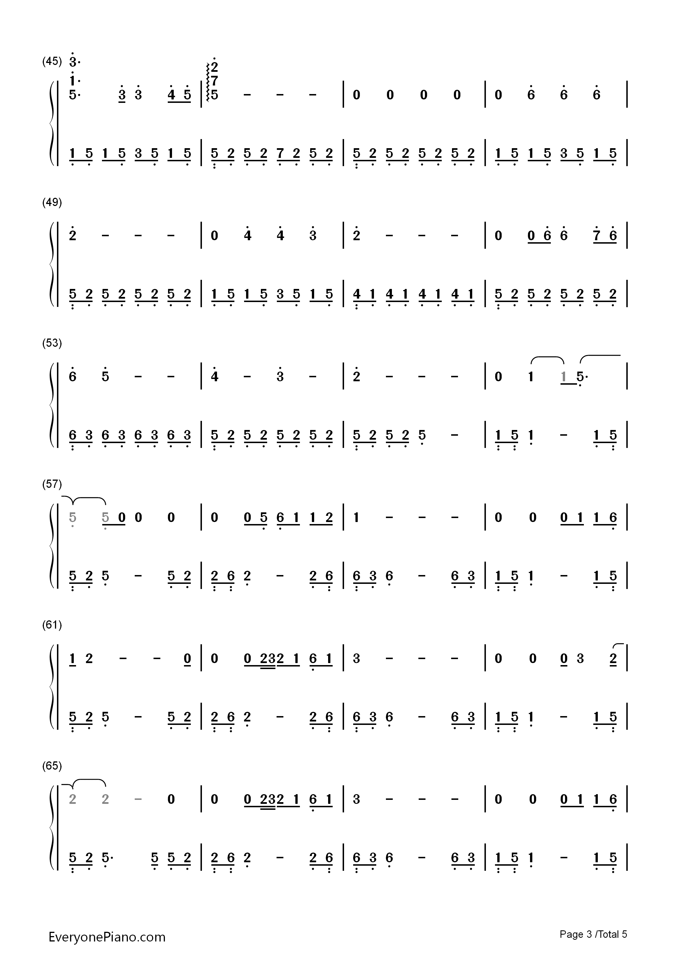 Into_The_West钢琴简谱_Annie_Lennox演唱