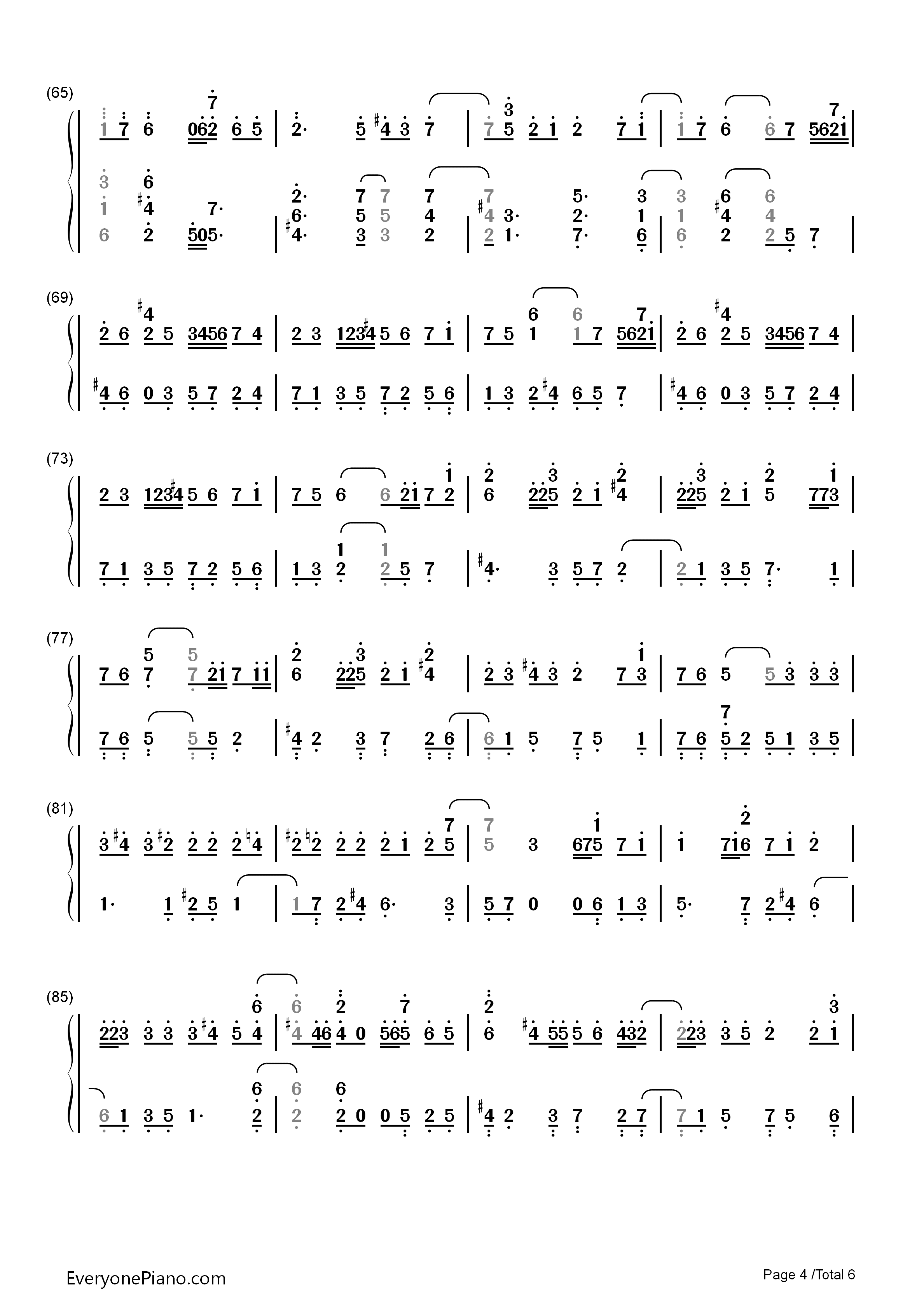 想为你而弹钢琴简谱_乃木坂46演唱