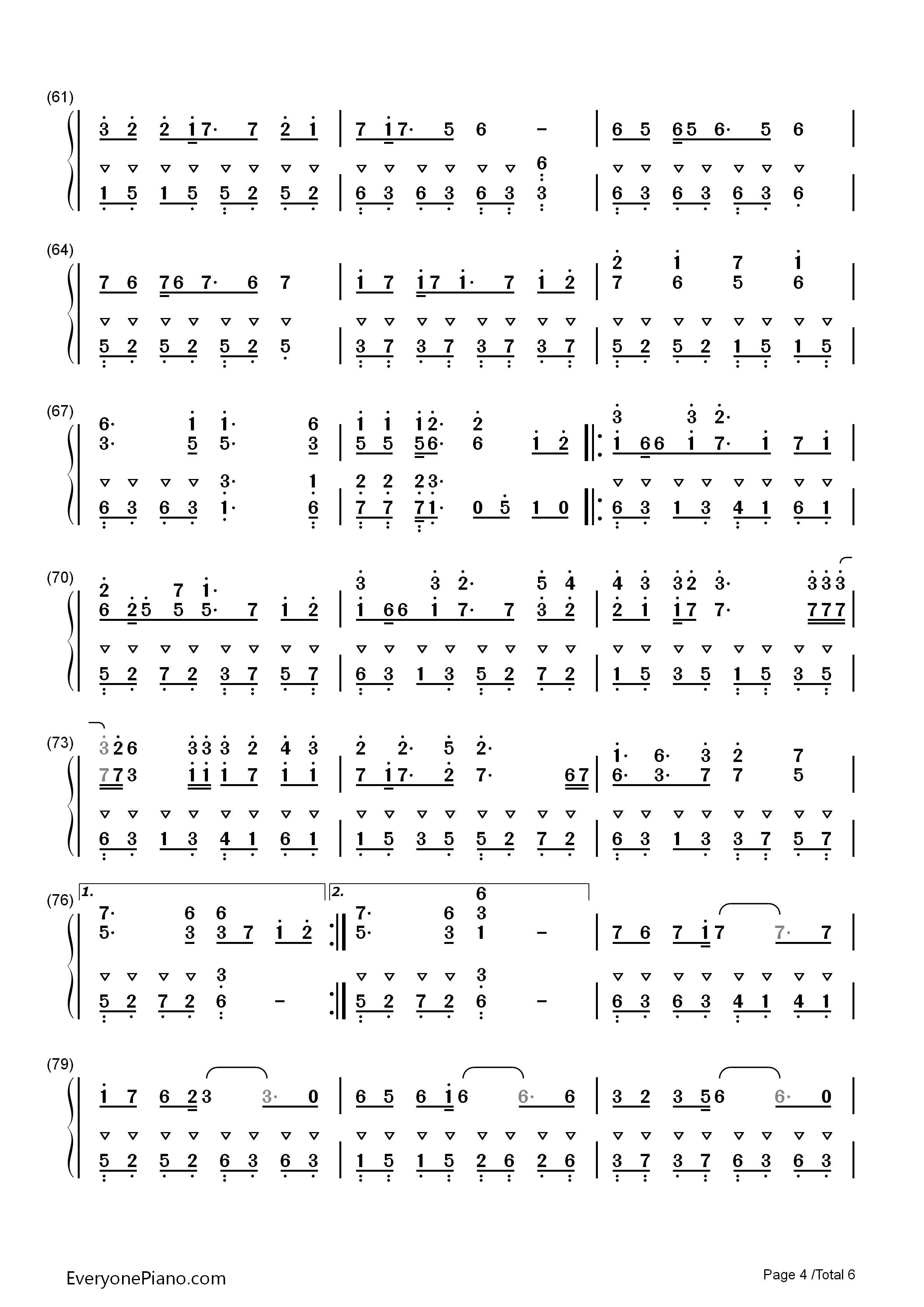 ReAct钢琴简谱_初音未来_镜音双子演唱