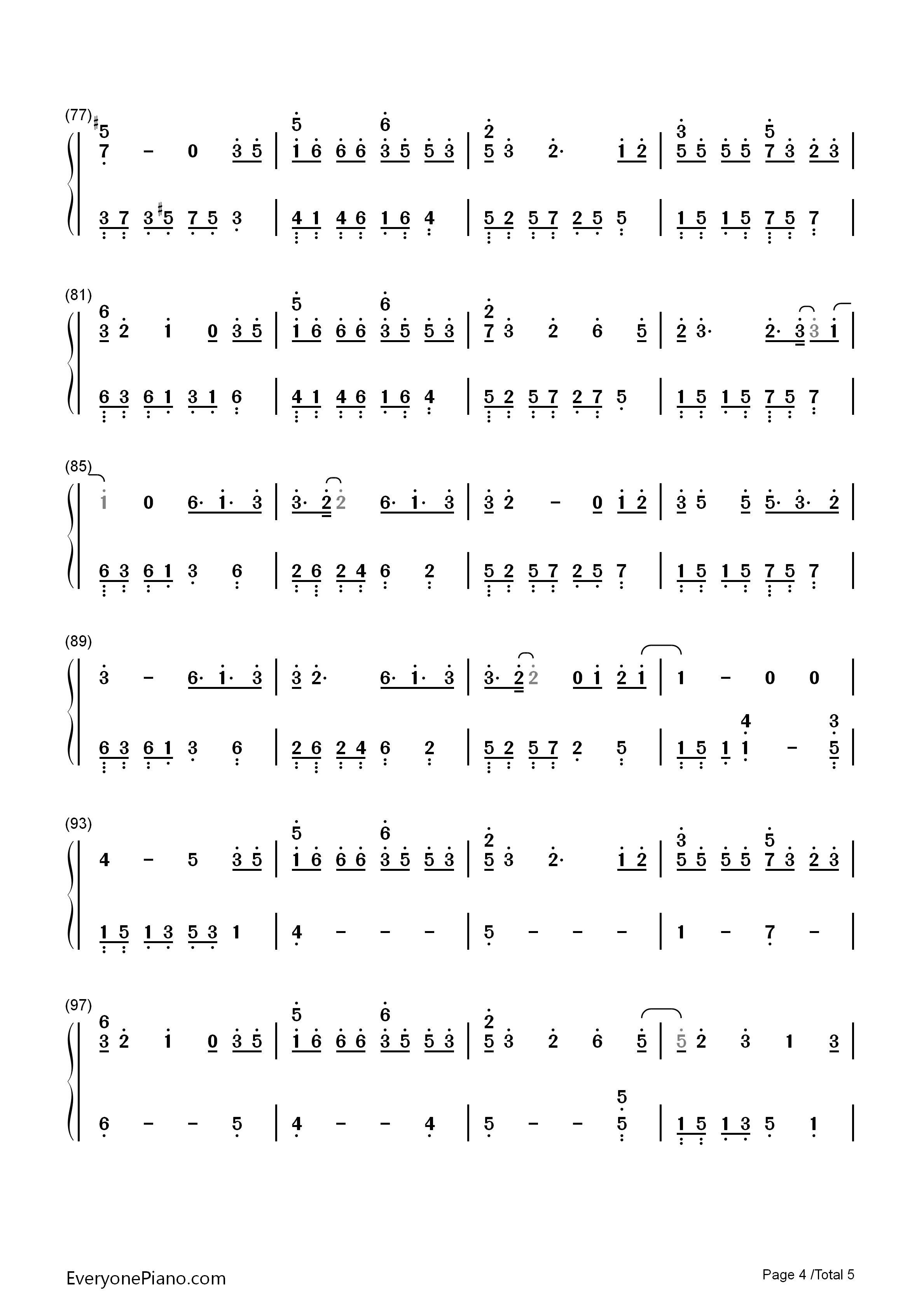 做我老婆好不好钢琴简谱_徐誉滕演唱