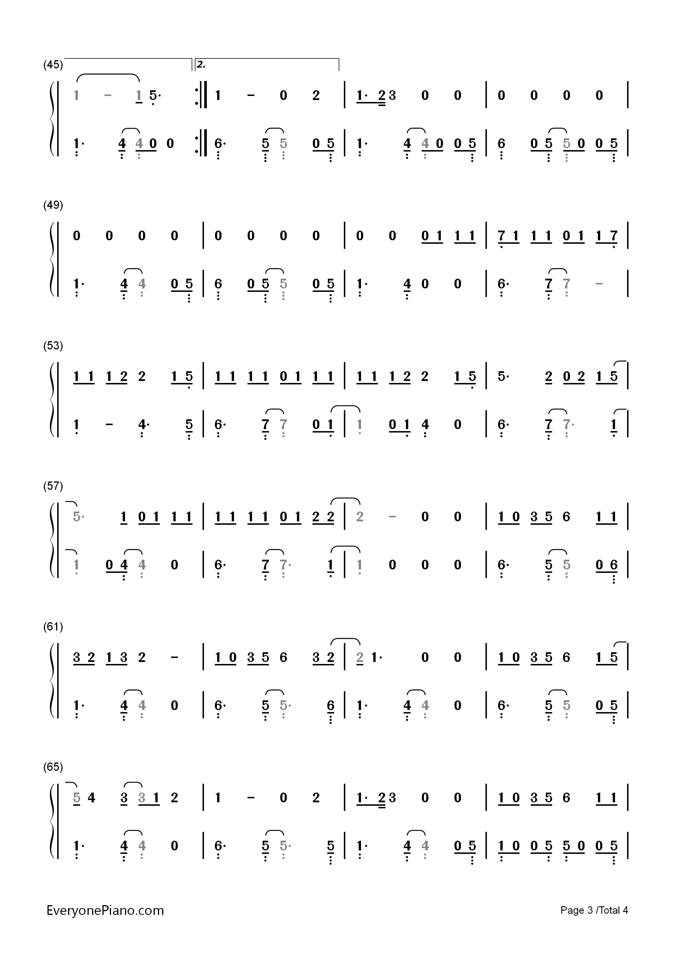 Fresh_Eyes钢琴简谱_Andy_Grammer演唱