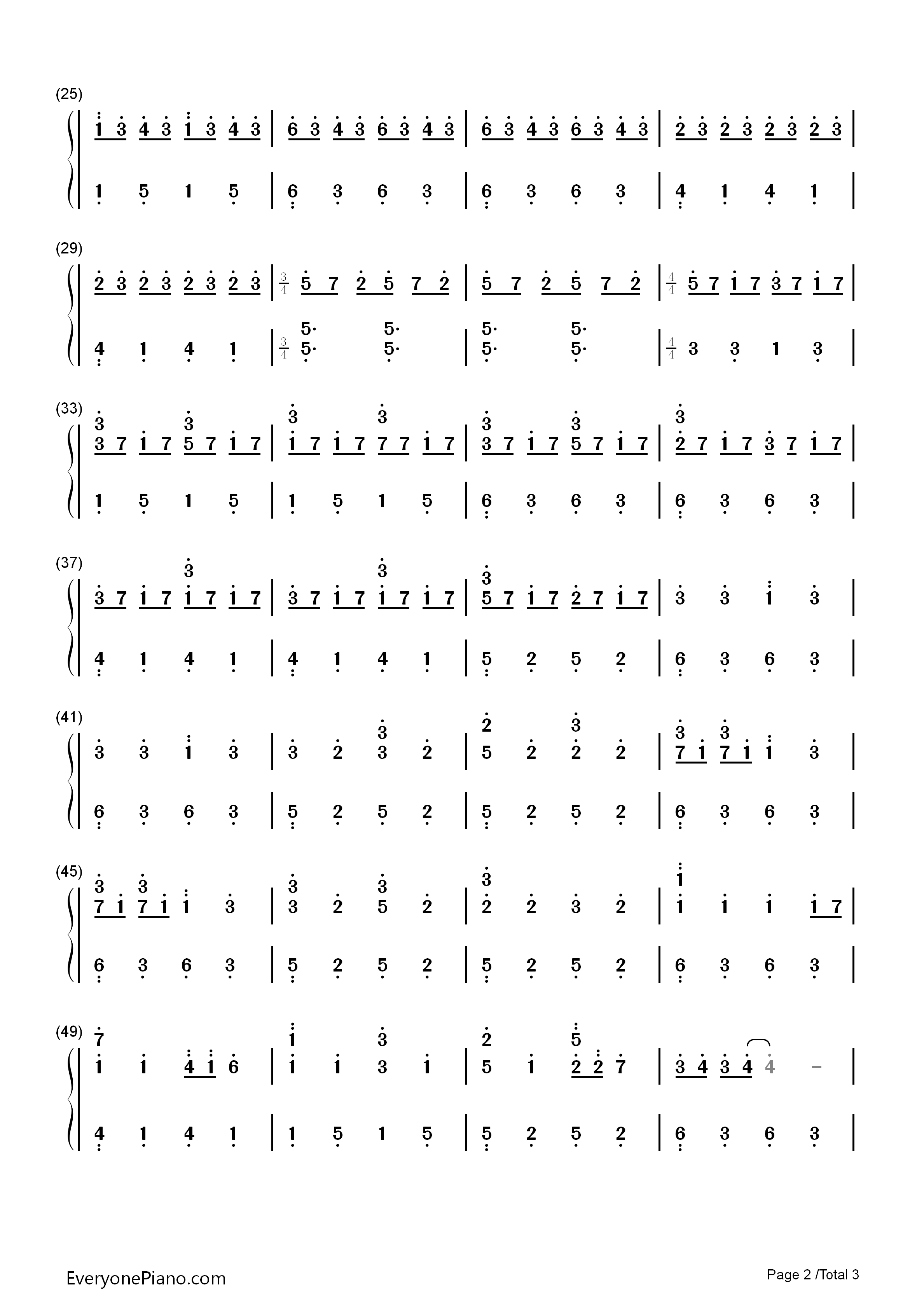 Goodbye钢琴简谱_Jan_A._P._Kaczmarek演唱