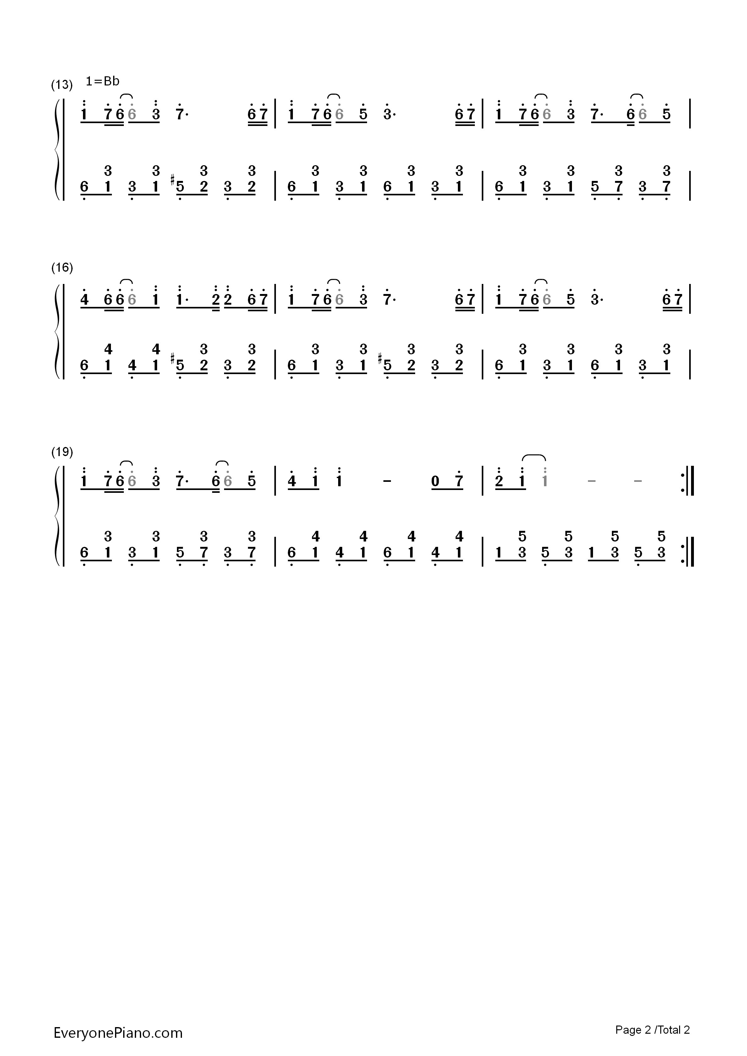 千年之恋钢琴简谱_飞儿乐团演唱